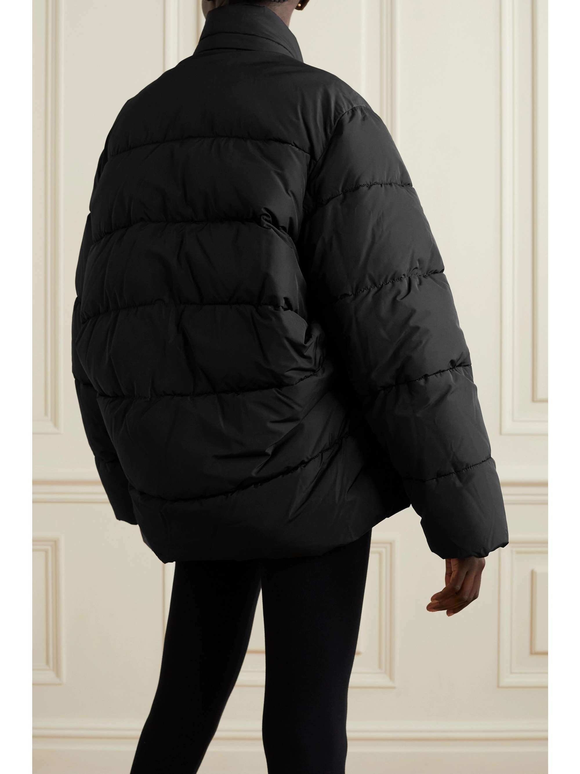 BALENCIAGA Oversized quilted shell jacket