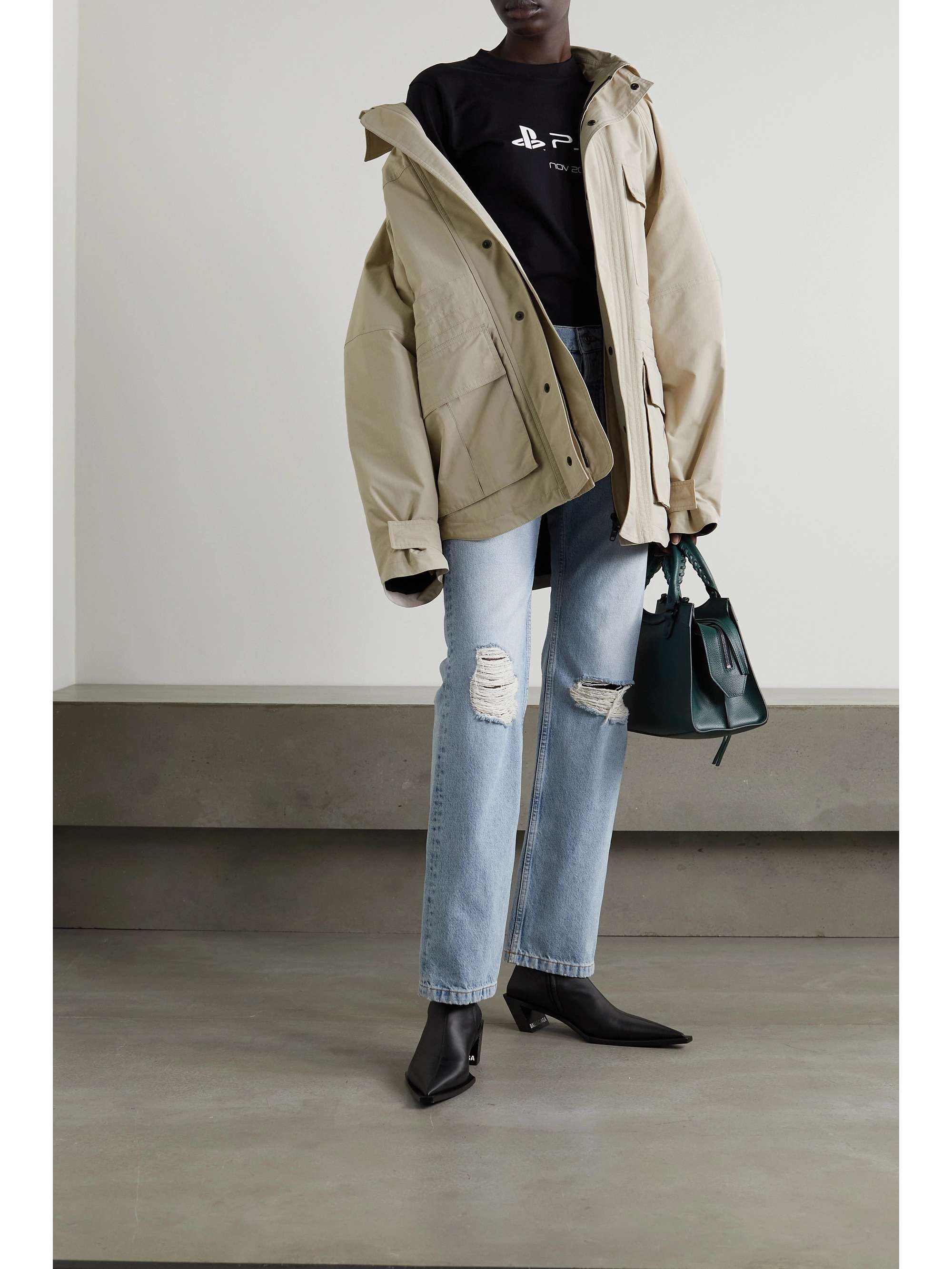 parka balenciaga femme