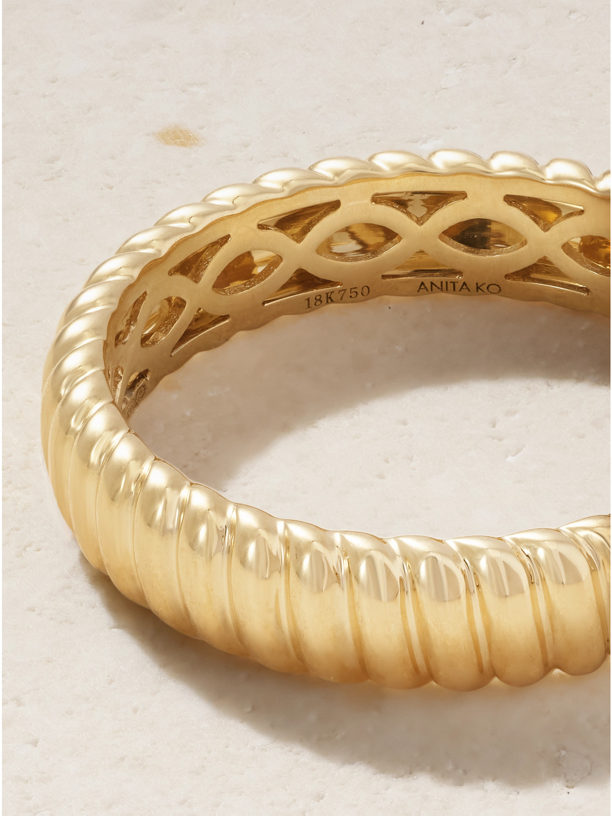 Shop Anita Ko Zoe 18-karat Gold Ring