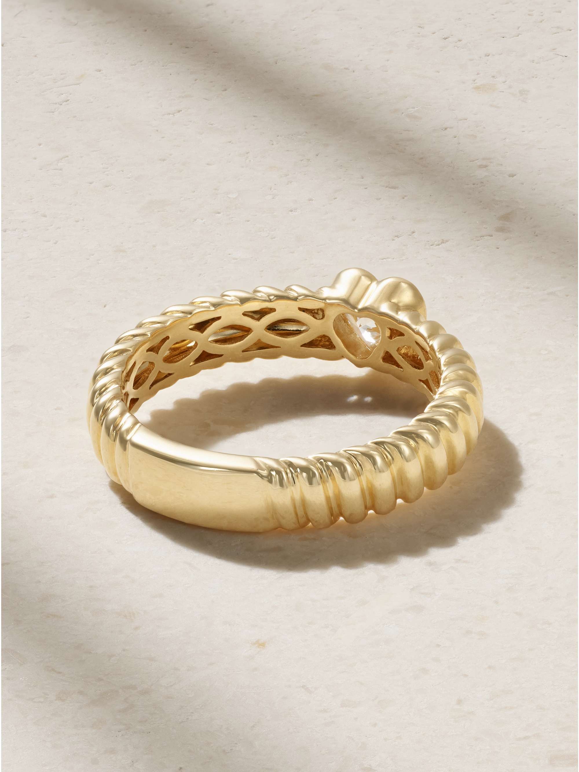 ANITA KO Zoe 18-karat gold diamond ring