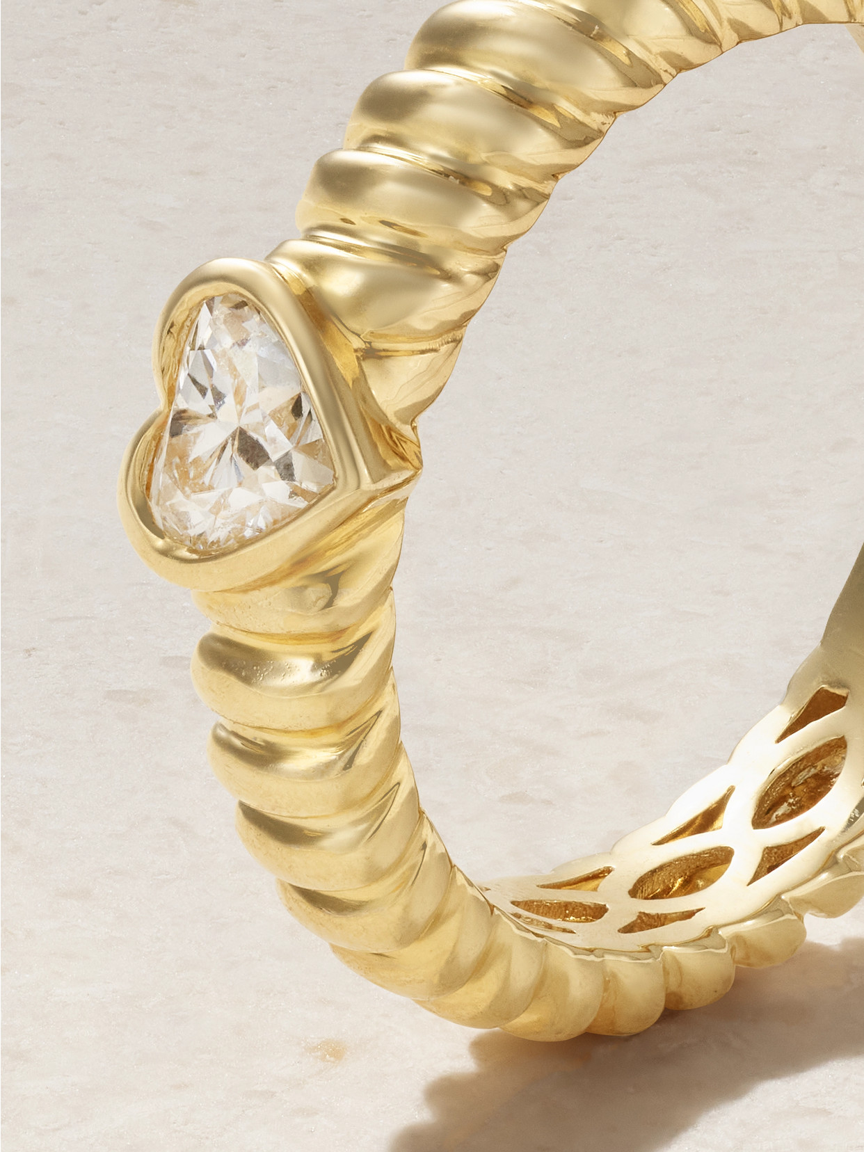 Shop Anita Ko Zoe 18-karat Gold Diamond Ring