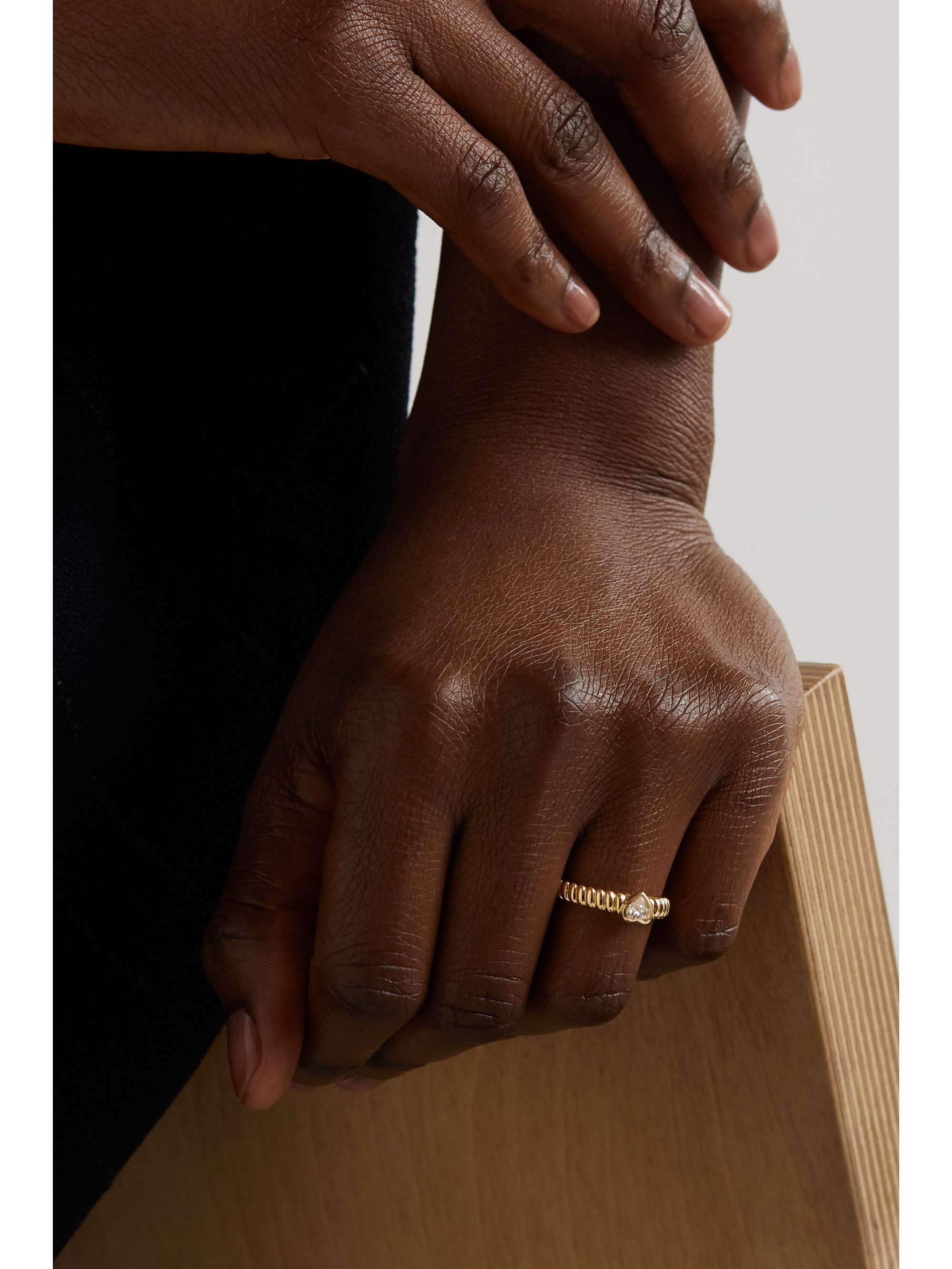 ANITA KO Zoe 18-karat gold diamond ring