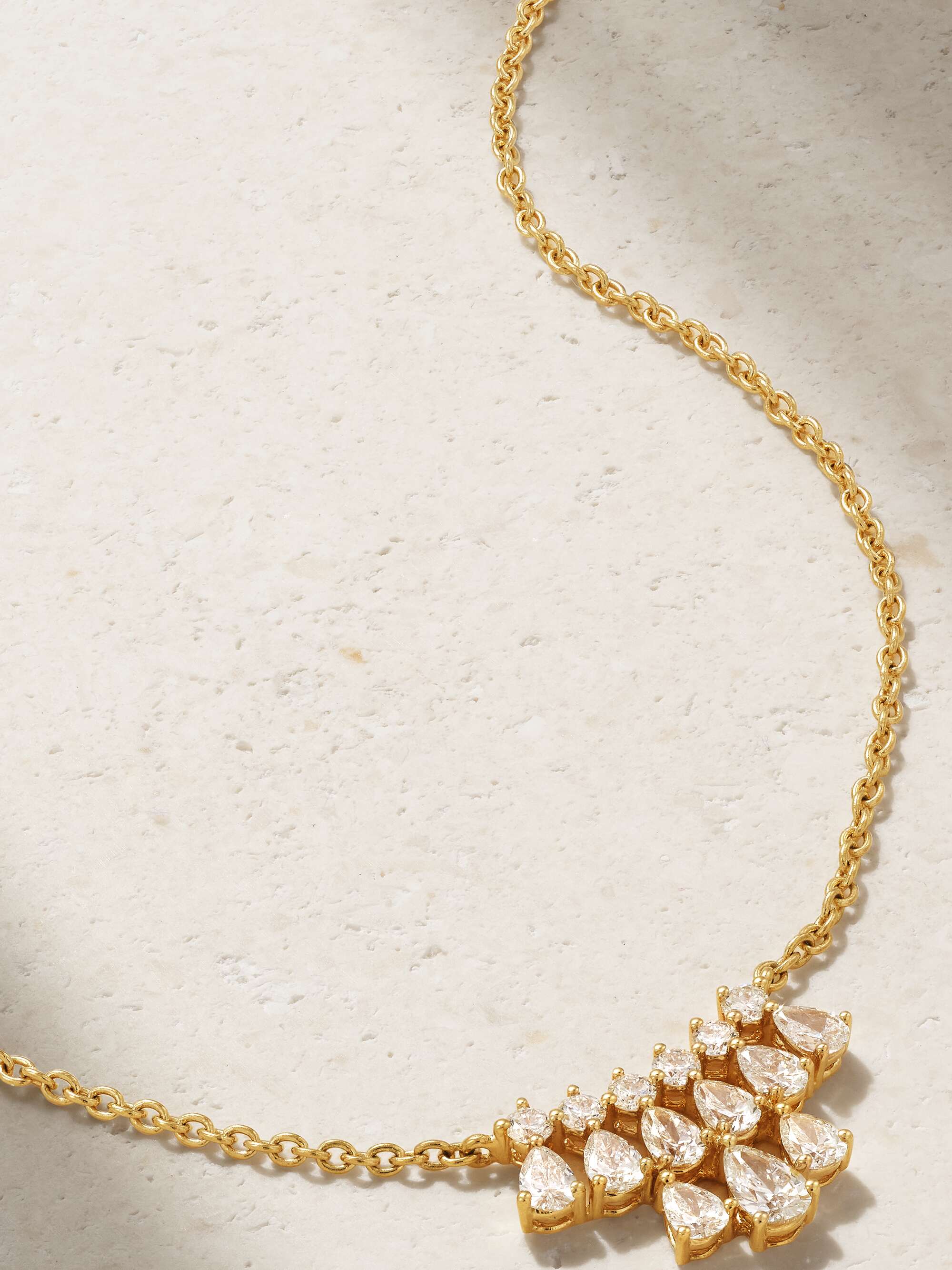 Diamond on sale baby necklace
