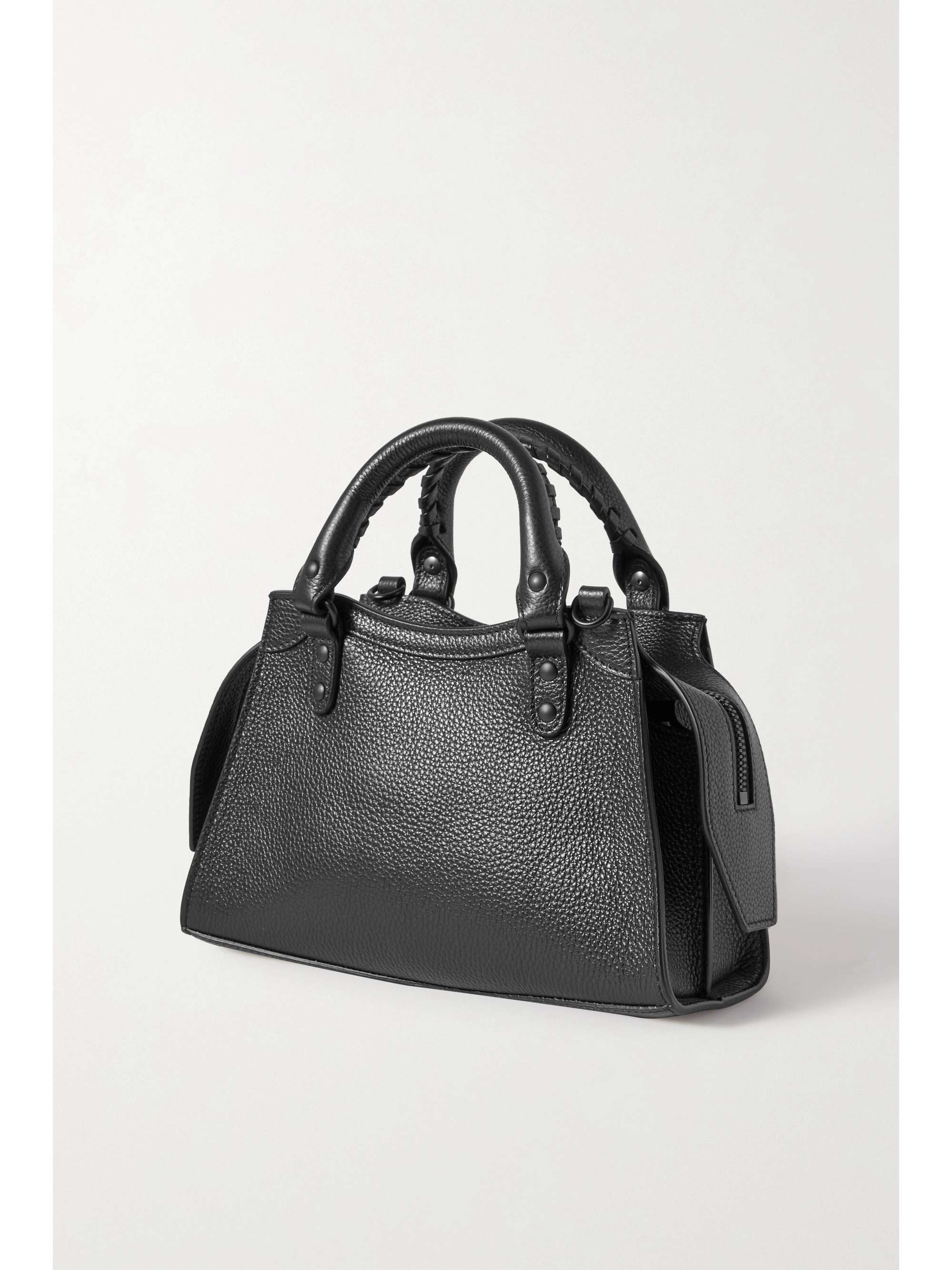 BALENCIAGA Neo Classic City mini textured-leather tote