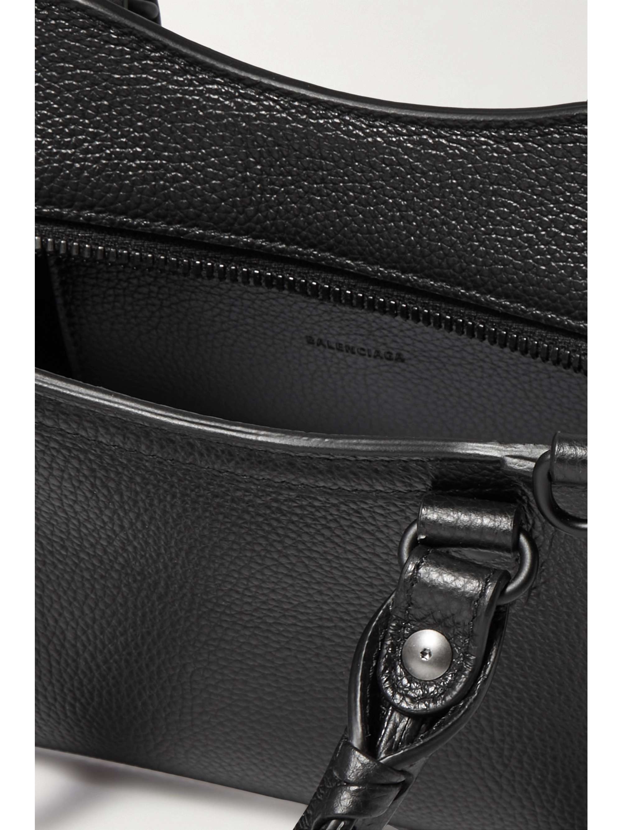 BALENCIAGA Neo Classic City mini textured-leather tote