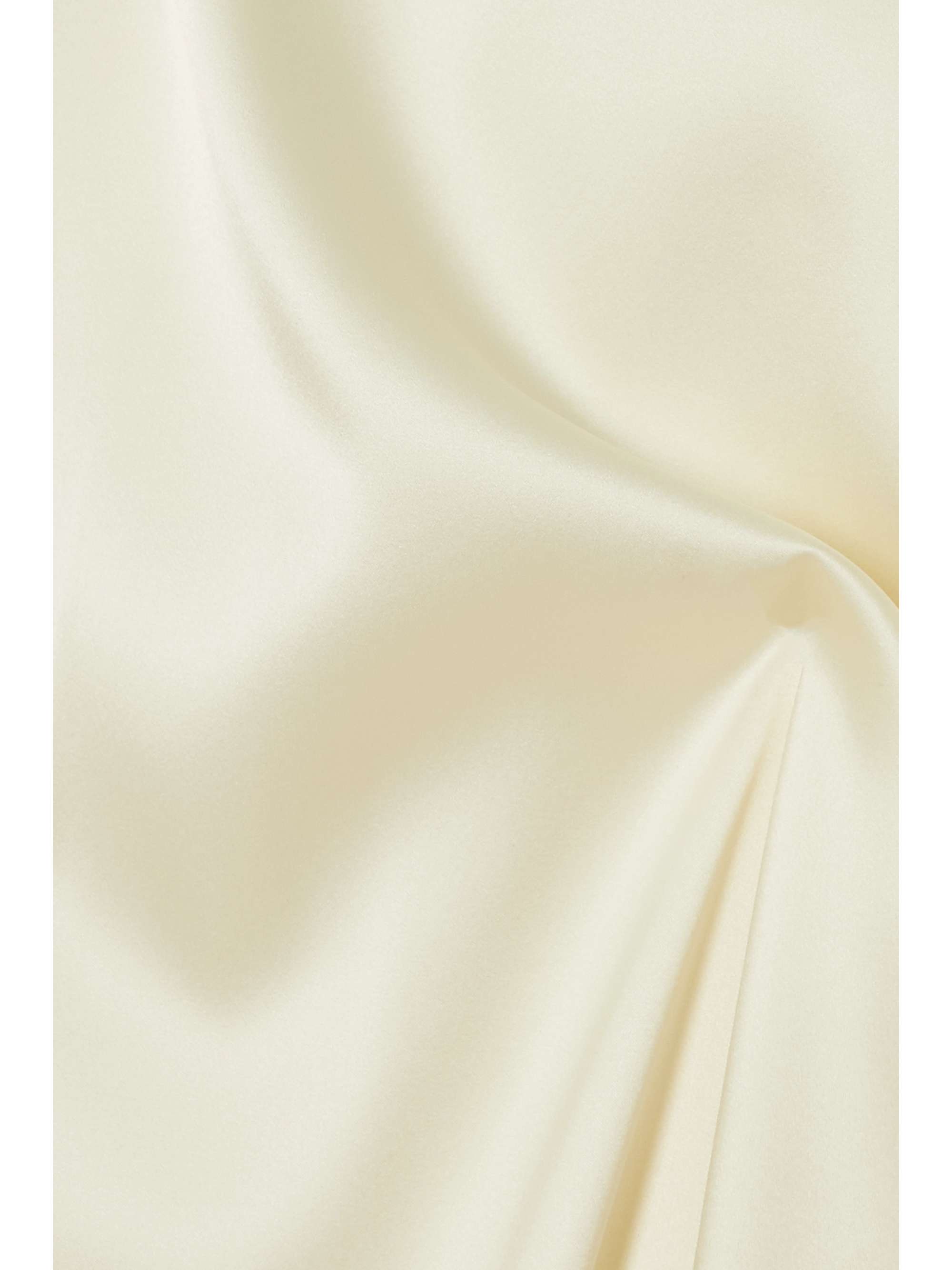 MISS SOHEE Silk-satin maxi skirt