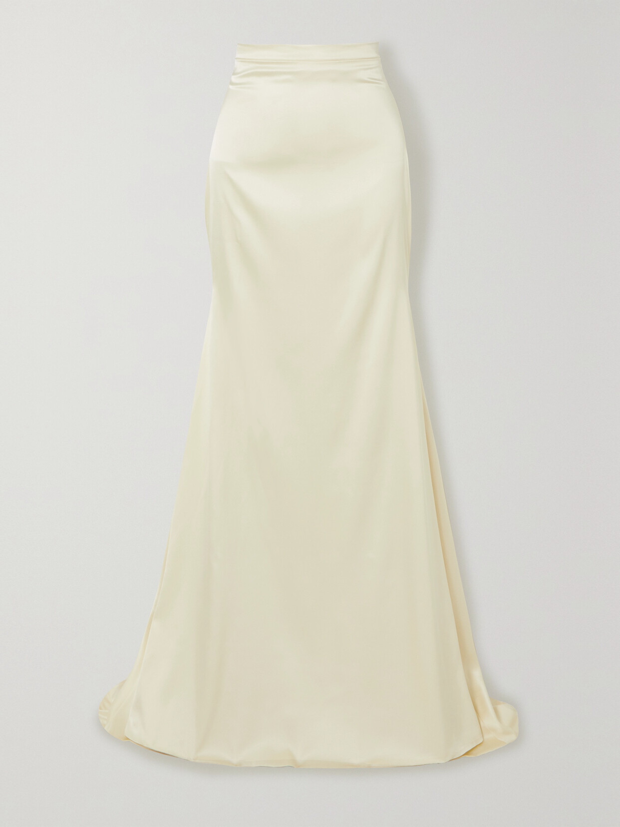 Miss Sohee - Silk-satin Maxi Skirt - Ivory