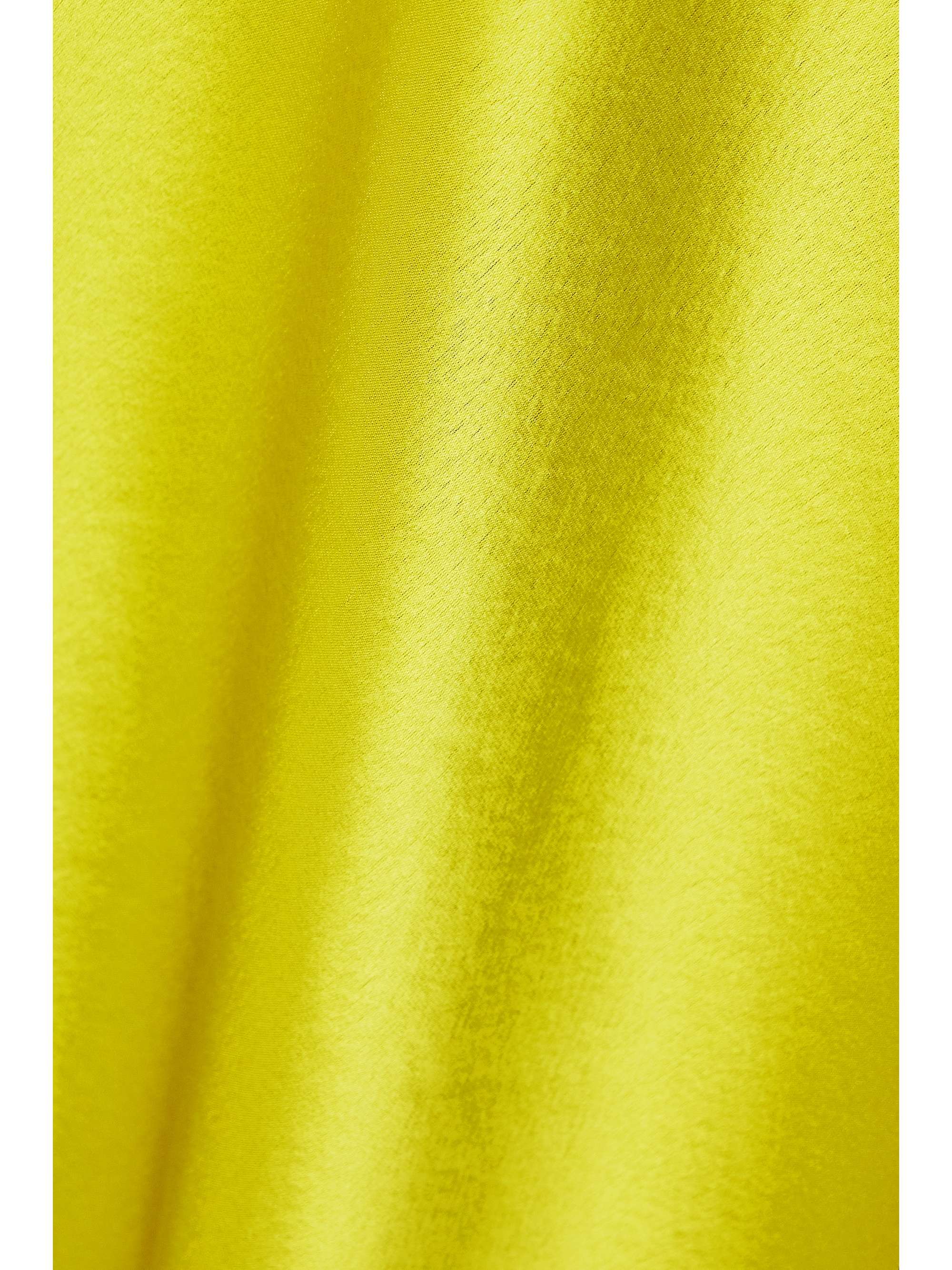 GALVAN Valletta satin midi skirt