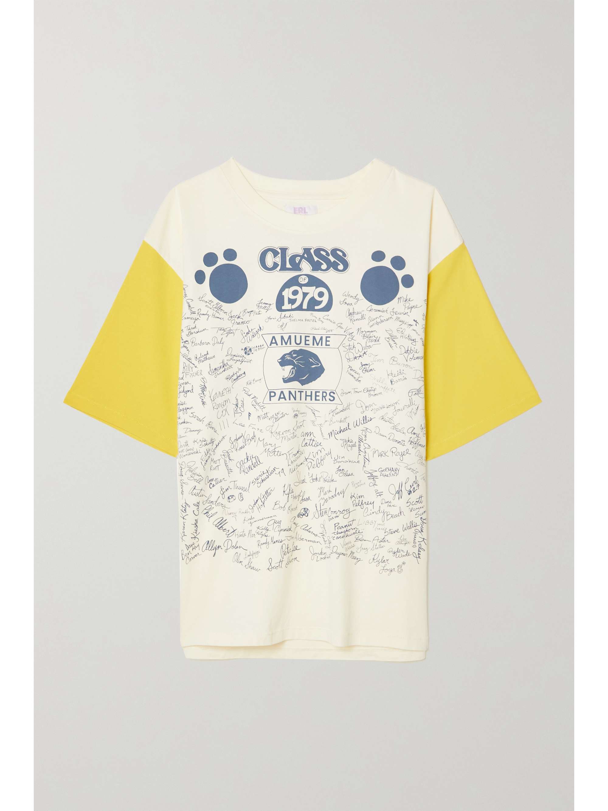 printed cotton-jersey T-shirt 