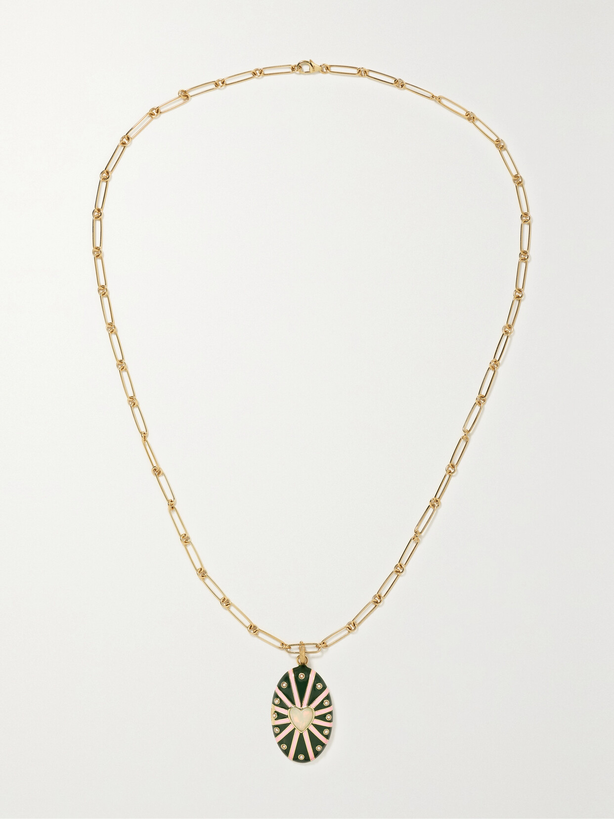 Storrow - Eleanor 14-karat Gold Multi-stone Necklace - one size 22 Awaiting product image