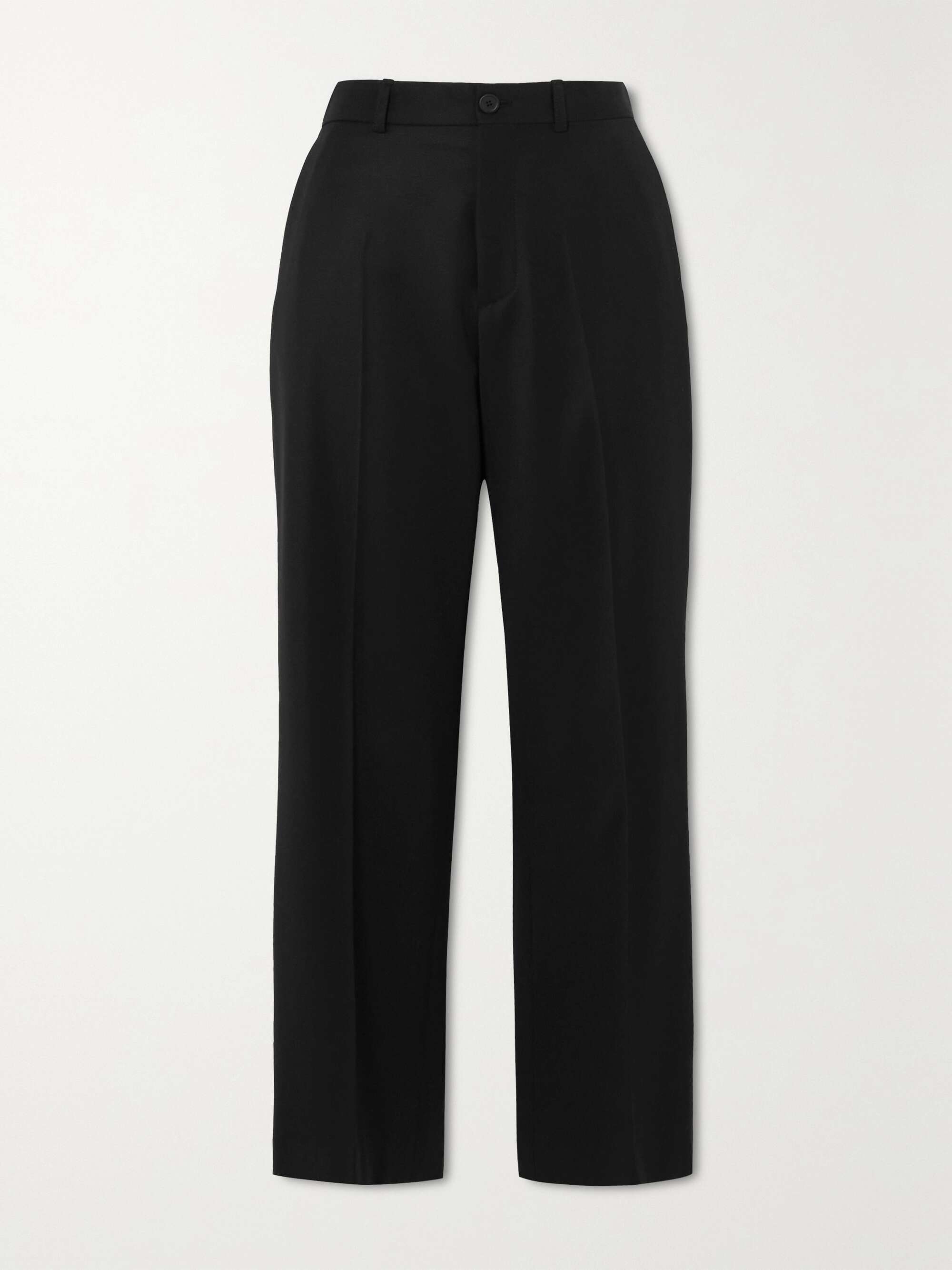 BALENCIAGA Wool straight-leg pants | NET-A-PORTER