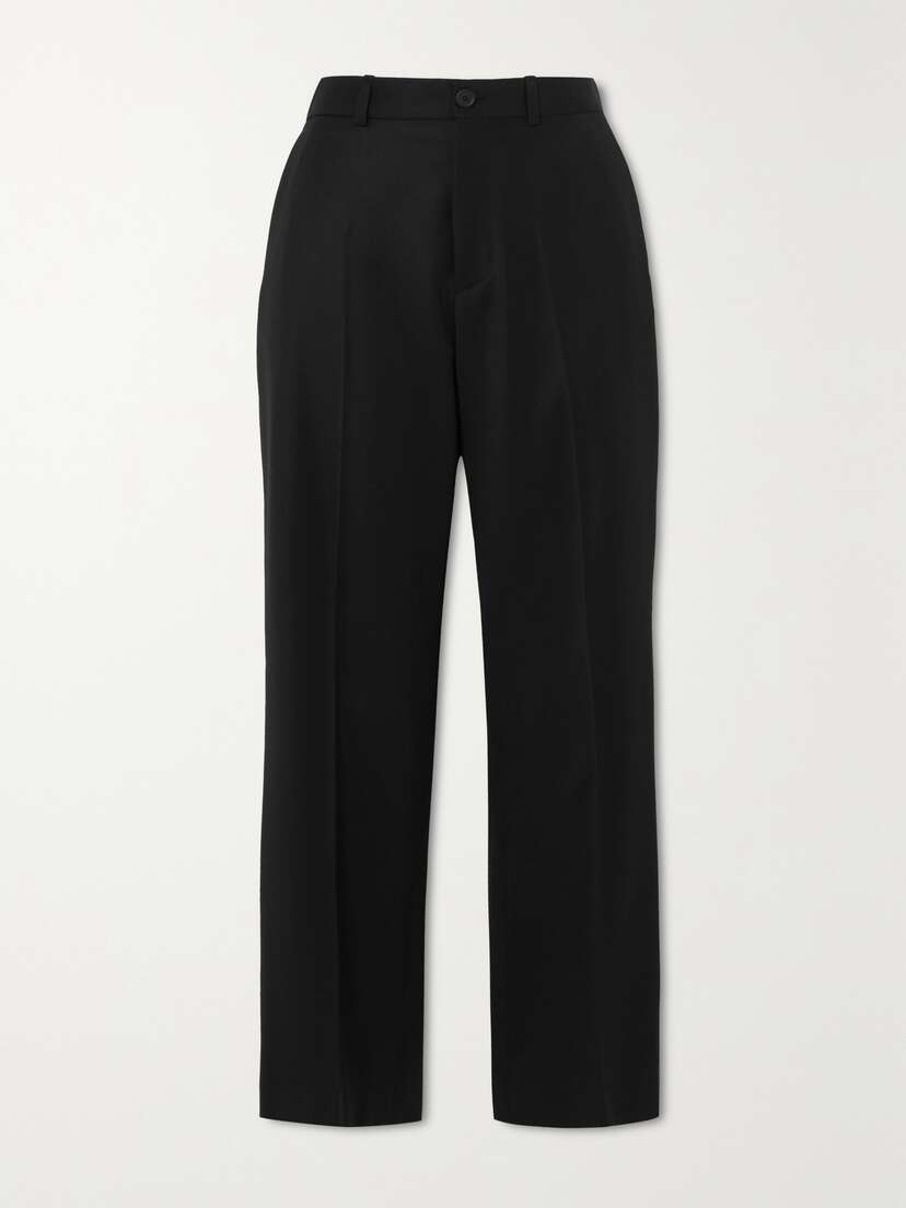 Balenciaga Wool Straight-leg Pants