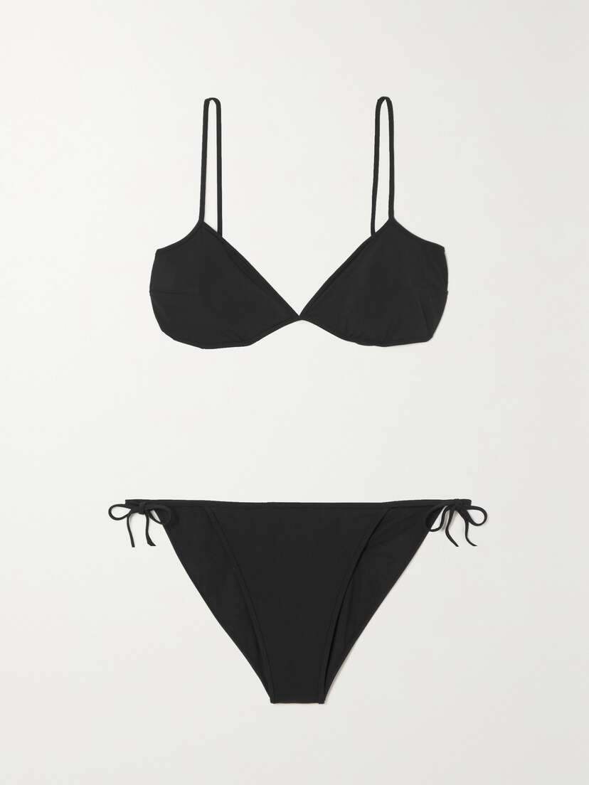 Balenciaga Minimal Tie-detailed Bikini