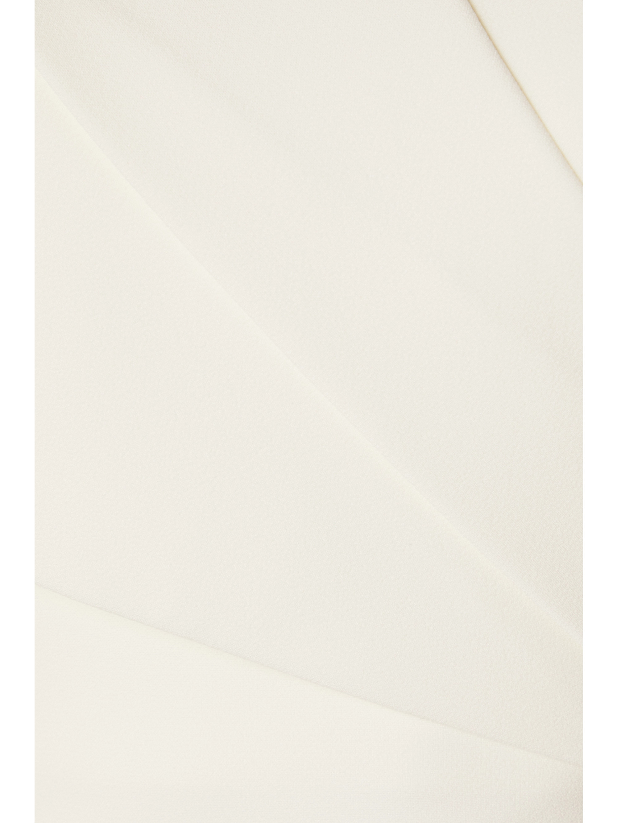 Safiyaa Flora cape-effect crepe midi dress thumbnail