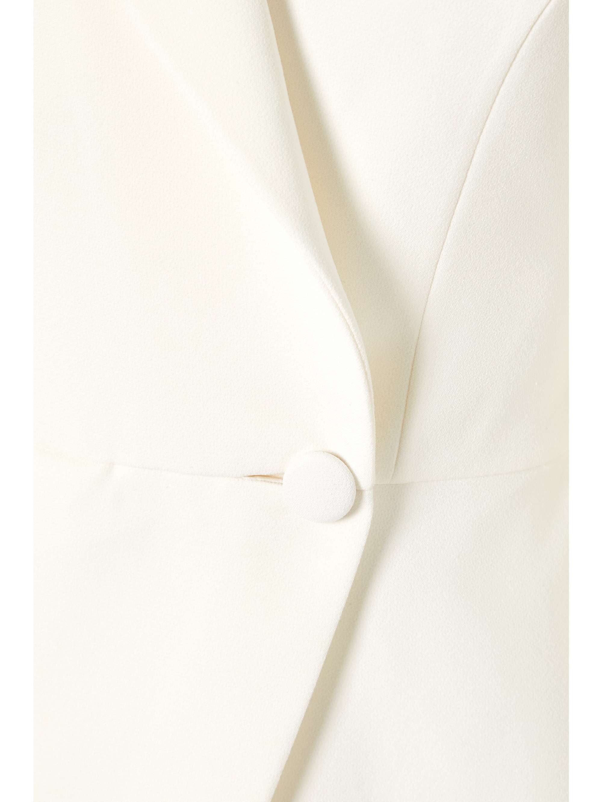 SAFIYAA Trinidad asymmetric crepe playsuit