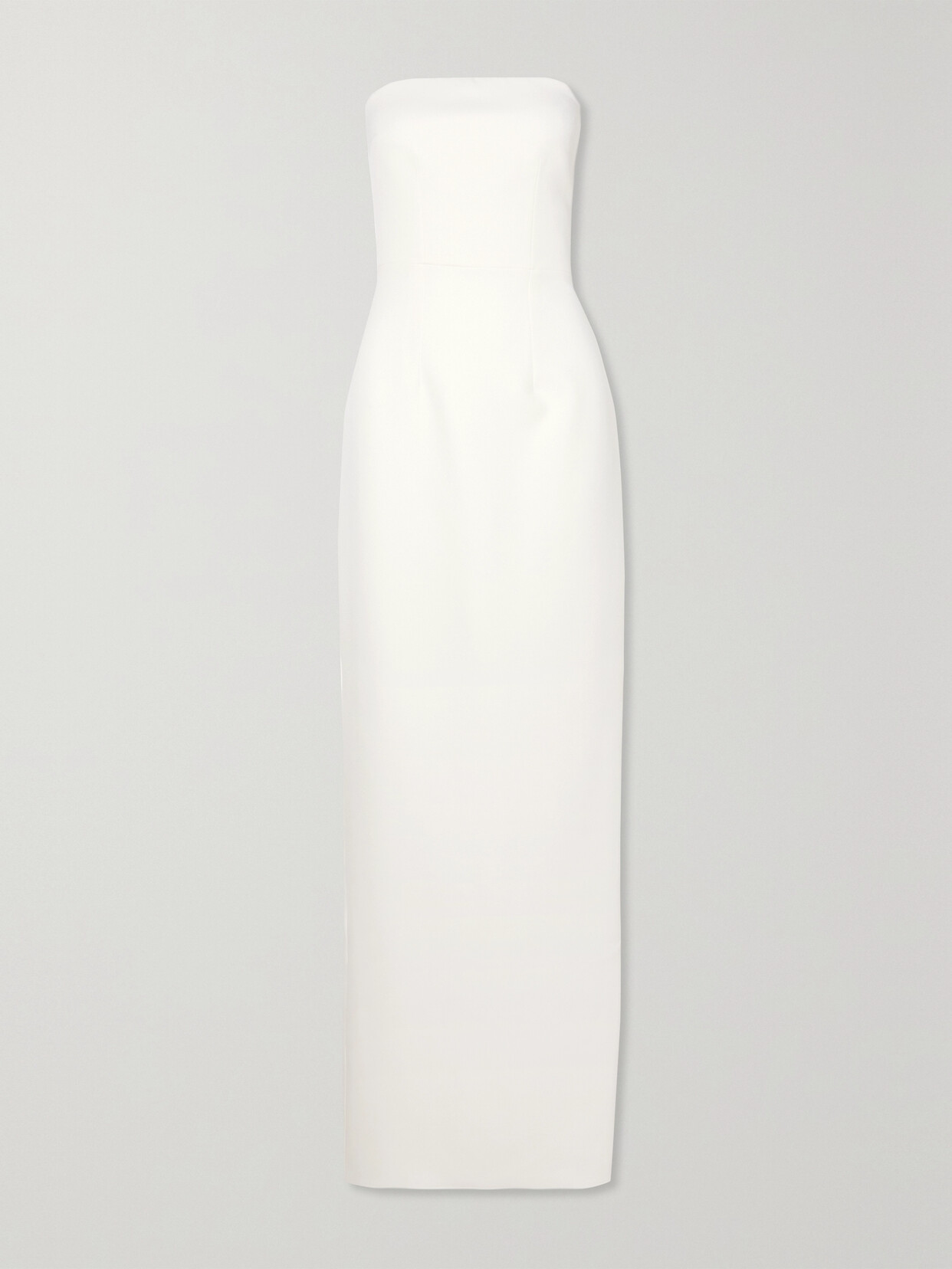 Safiyaa Azrael Strapless Stretch-crepe Gown - Ivory