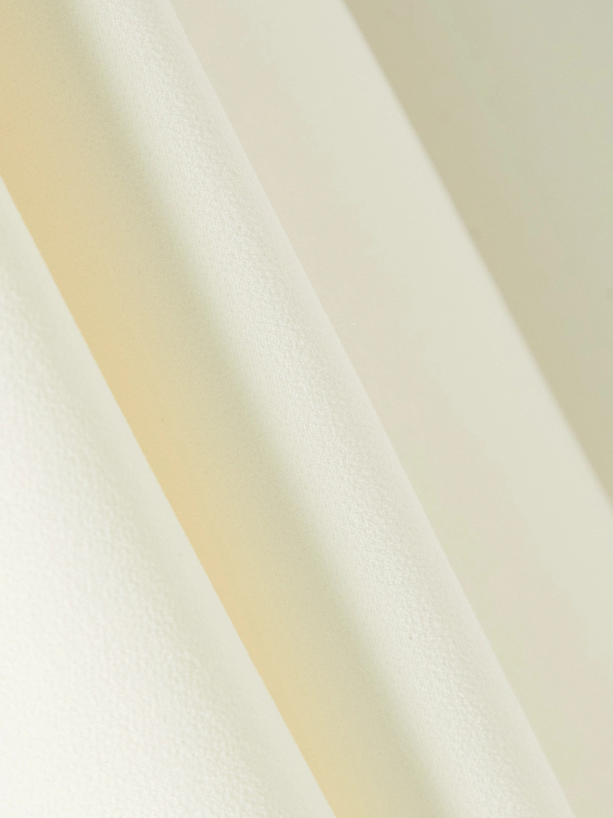 Safiyaa Zephyra One-shoulder Cape-effect Crepe Jumpsuit In Ivory