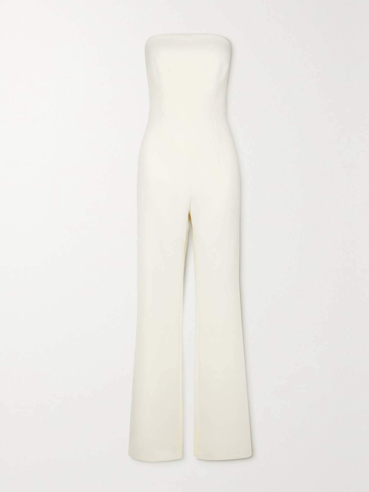 SAFIYAA MYRINE STRAPLESS STRETCH-CREPE JUMPSUIT