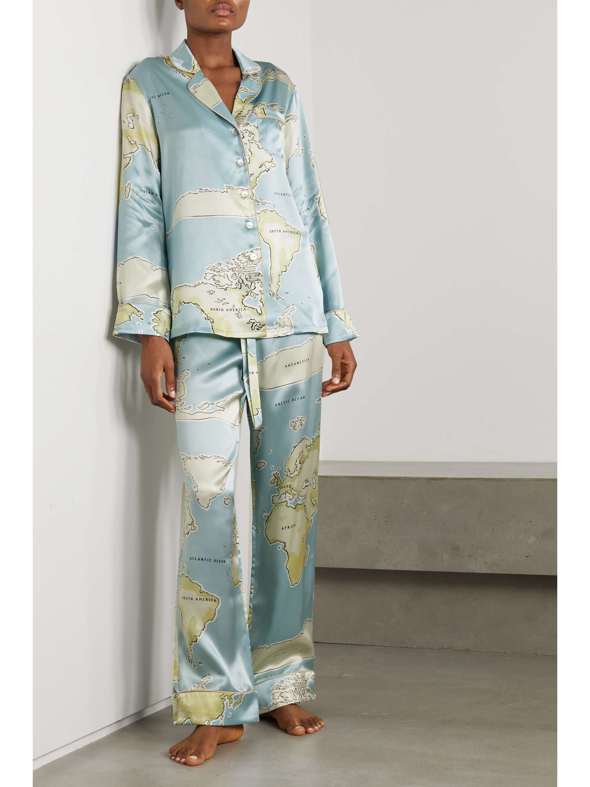 olivia von halle pyjamas