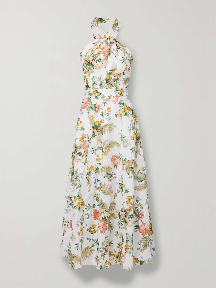 Halterneck Dress Floral