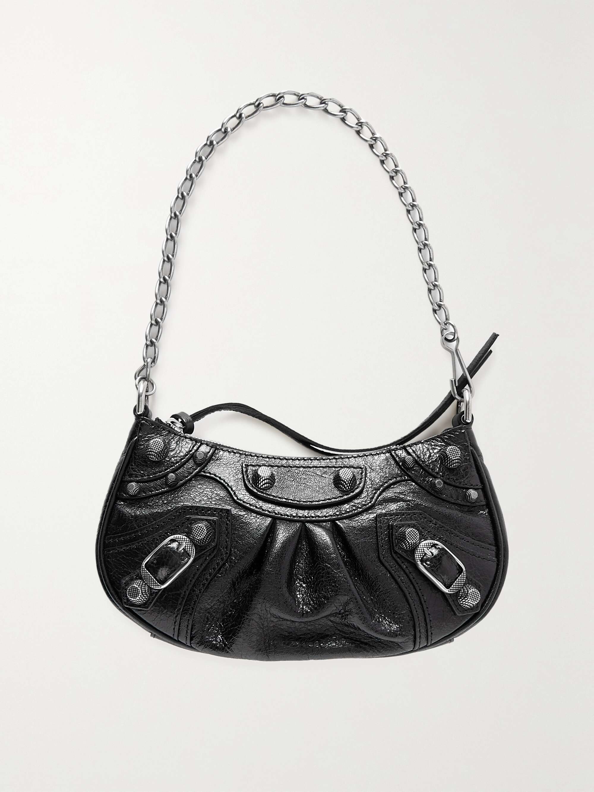 Balenciaga Le Cagole Mini Leather Shoulder Bag