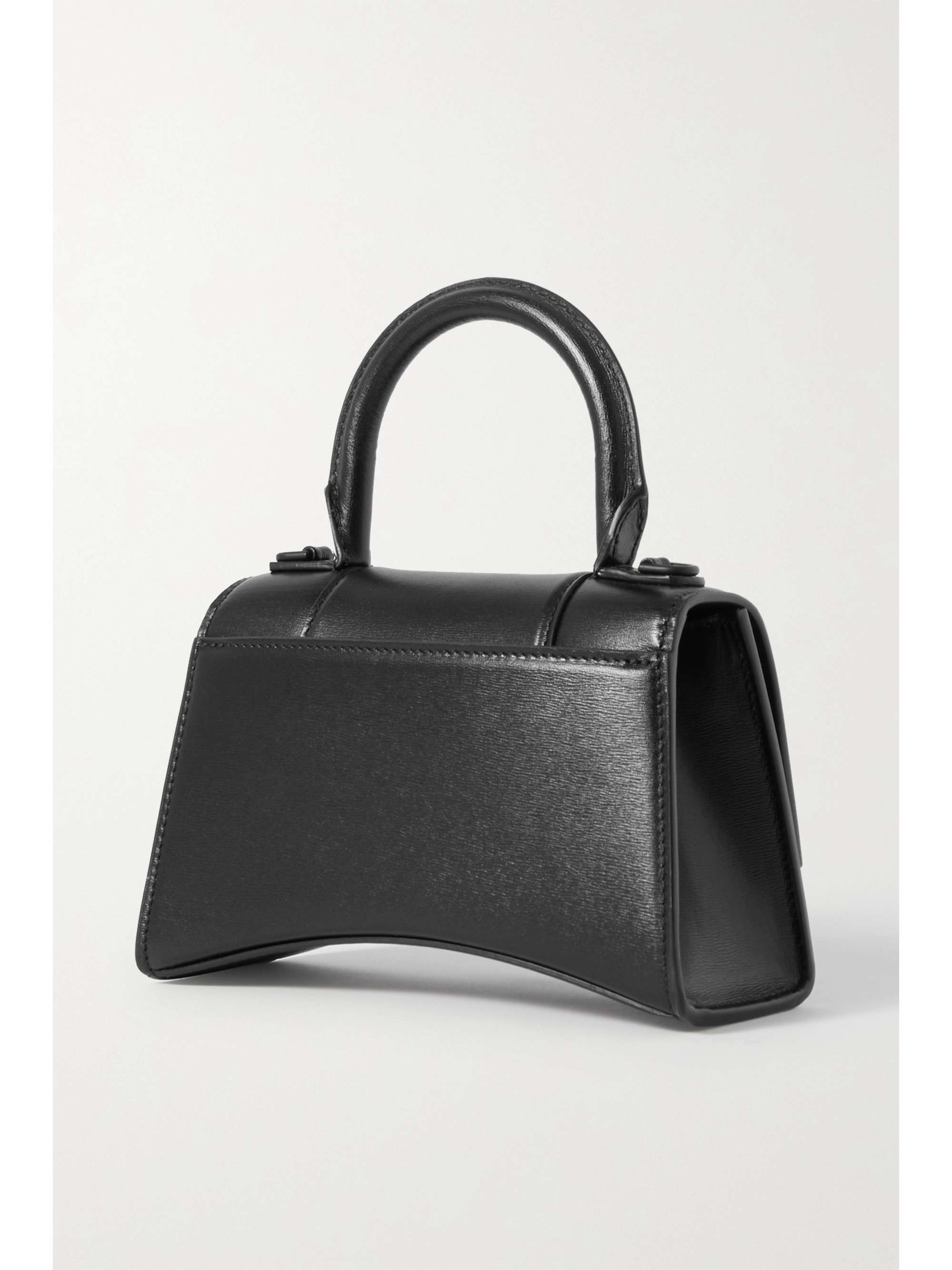 BALENCIAGA Hourglass XS leather tote NETAPORTER