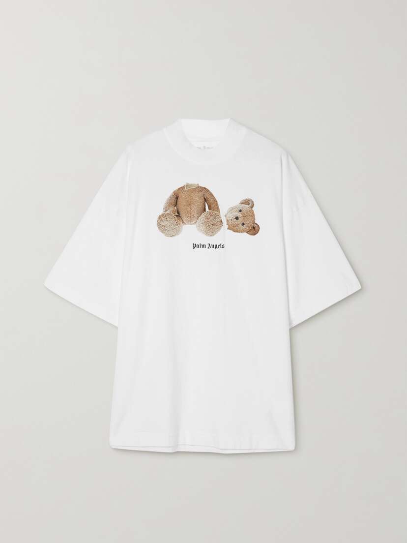 Palm Angels Oversized Printed Cotton-jersey T-shirt - x large