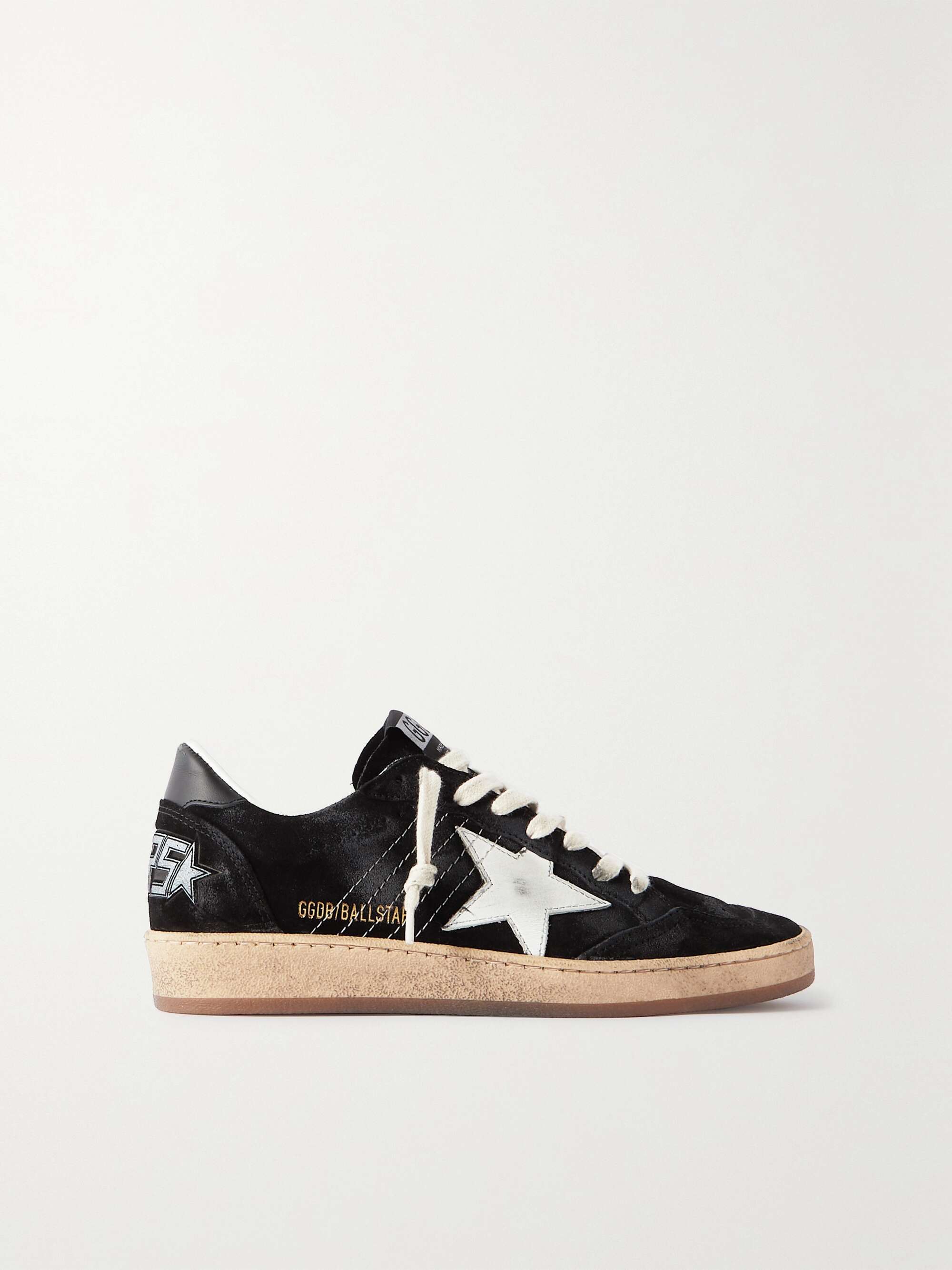 black suede golden goose