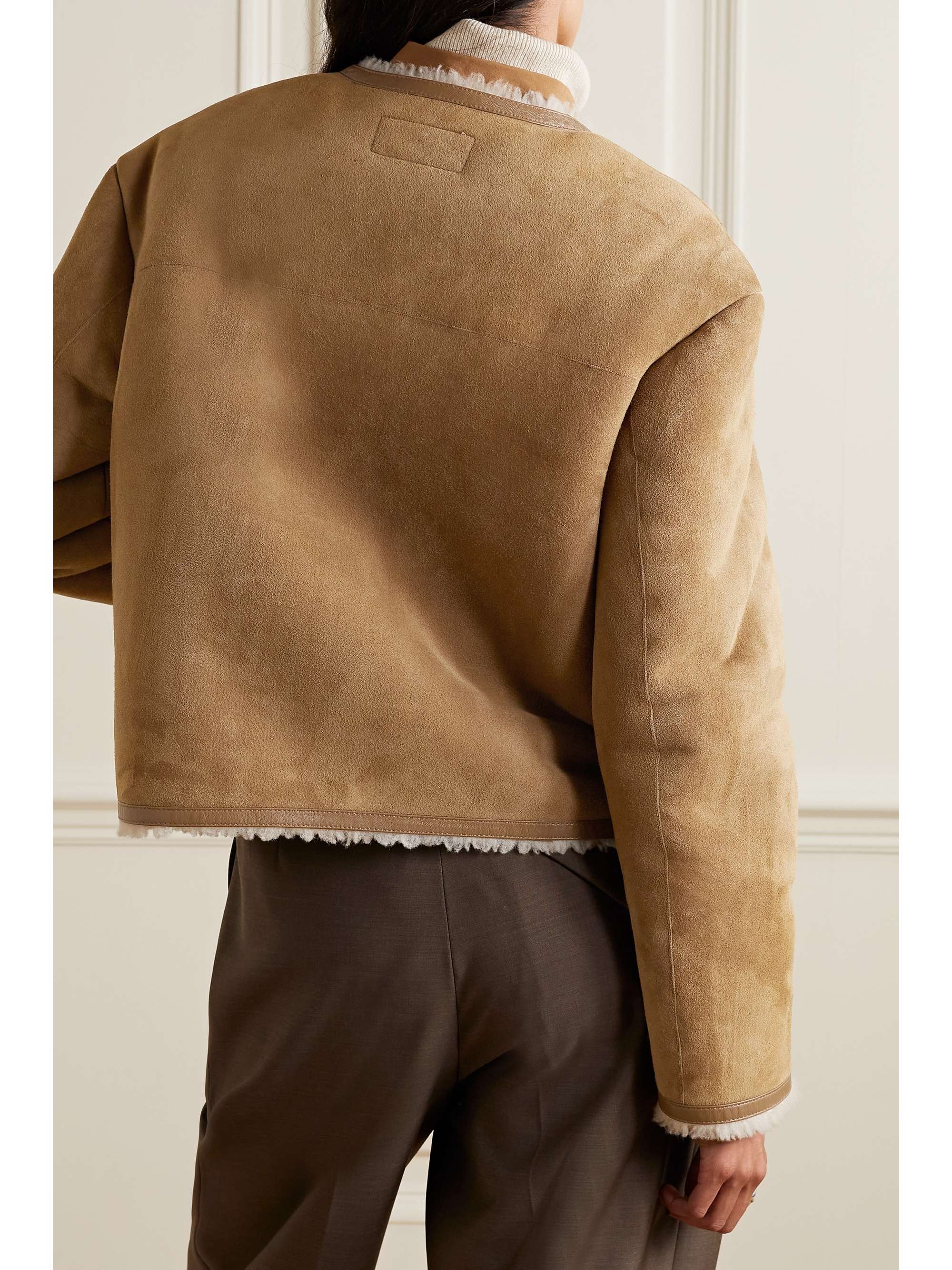 nili lotan shearling coat