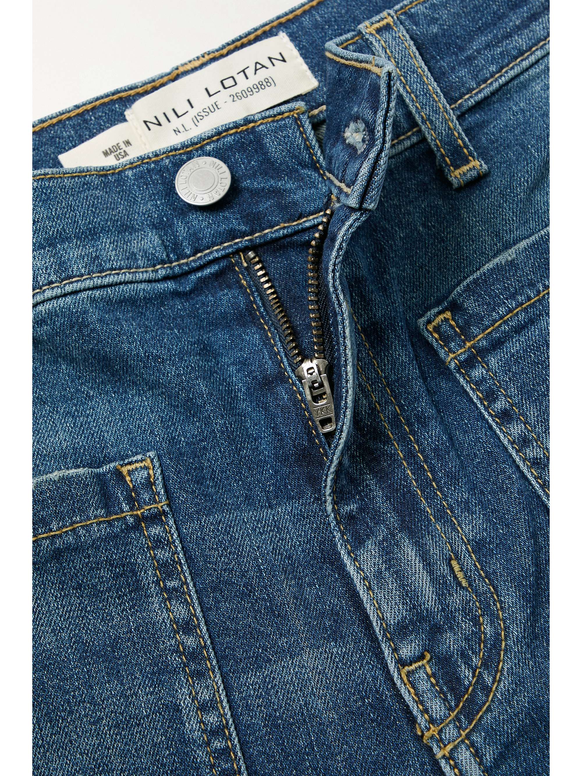 NILI LOTAN Vienne denim culottes