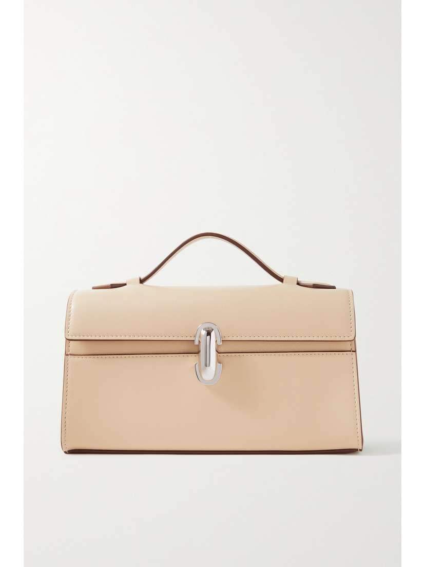 Savette Symmetry Pochette Leather Tote