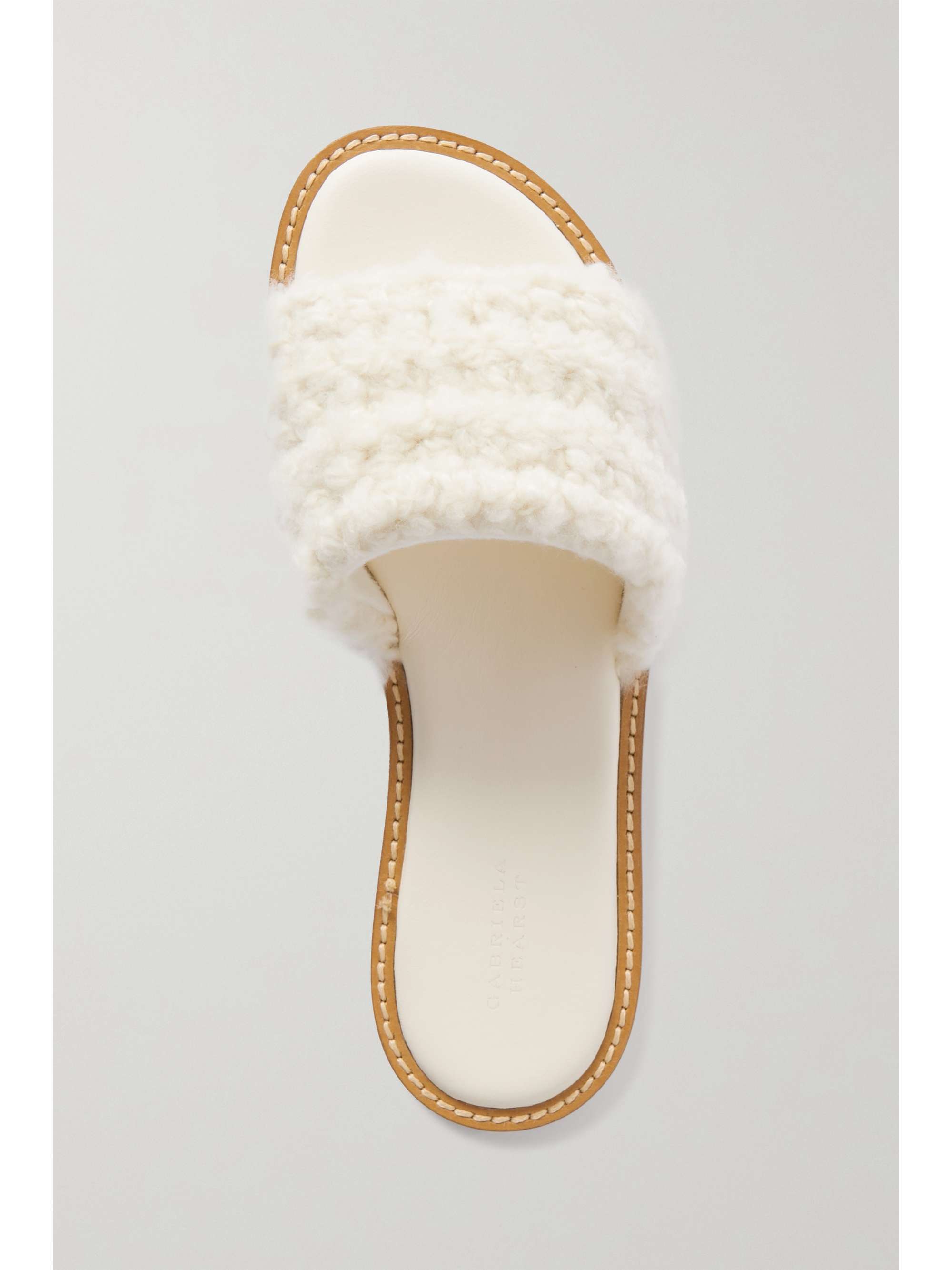 GABRIELA HEARST Ballast cashmere slides