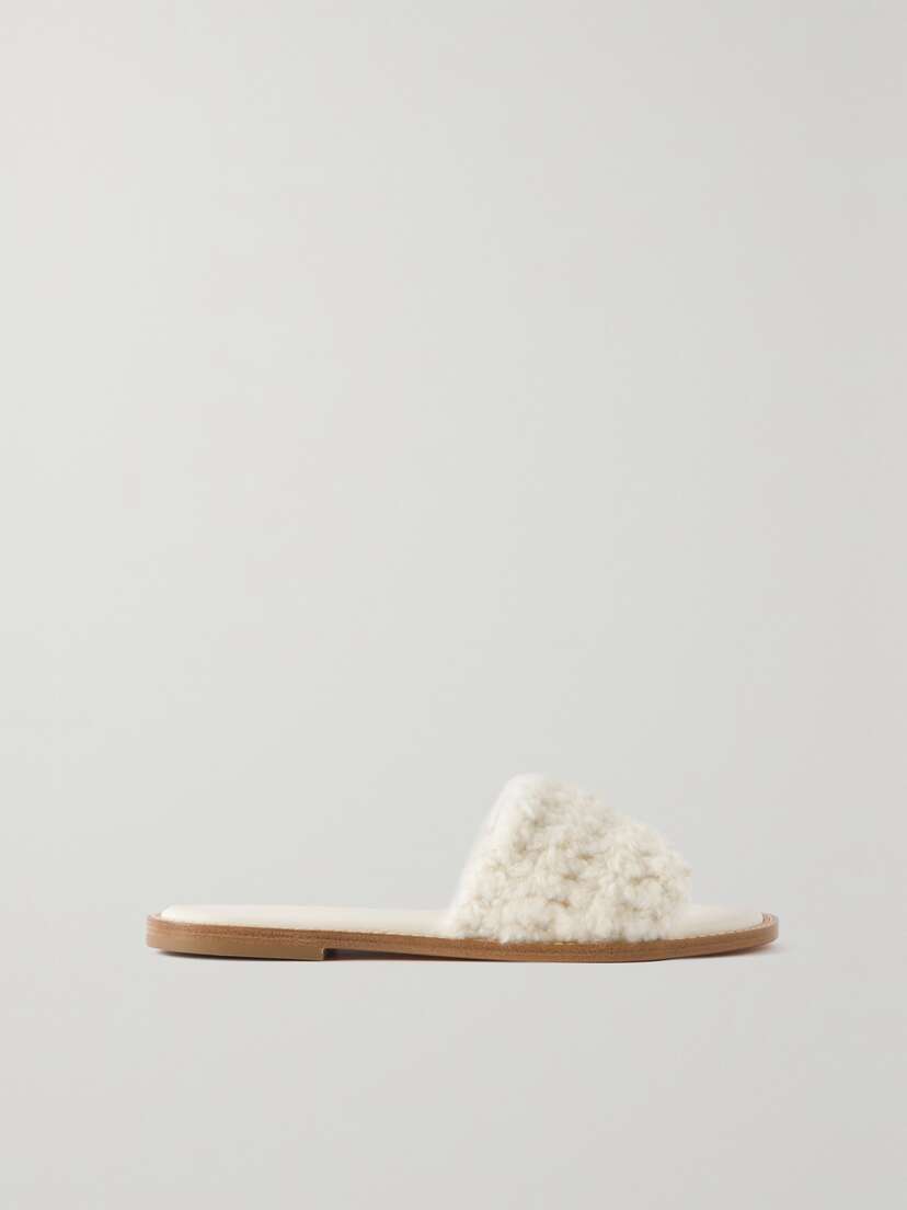 Gabriela Hearst Ballast Cashmere Slides