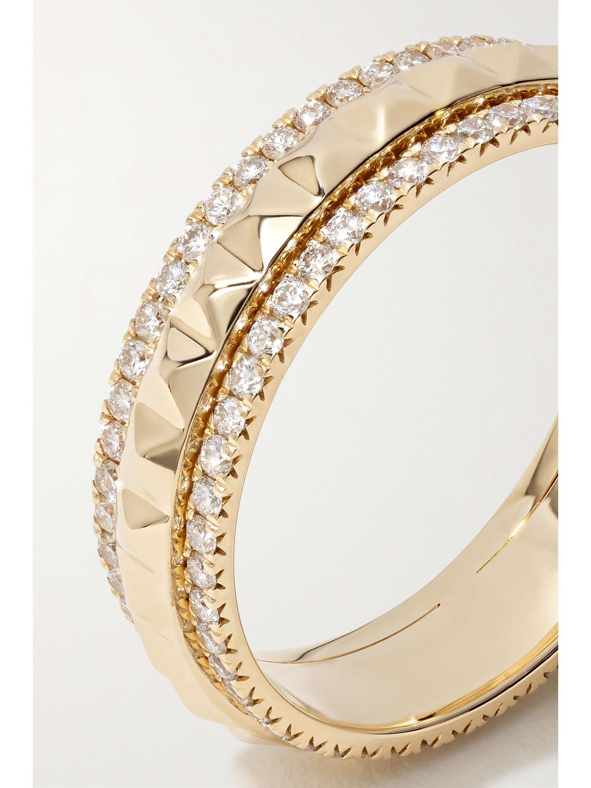 JACQUIE AICHE 14K 黄金钻石戒指