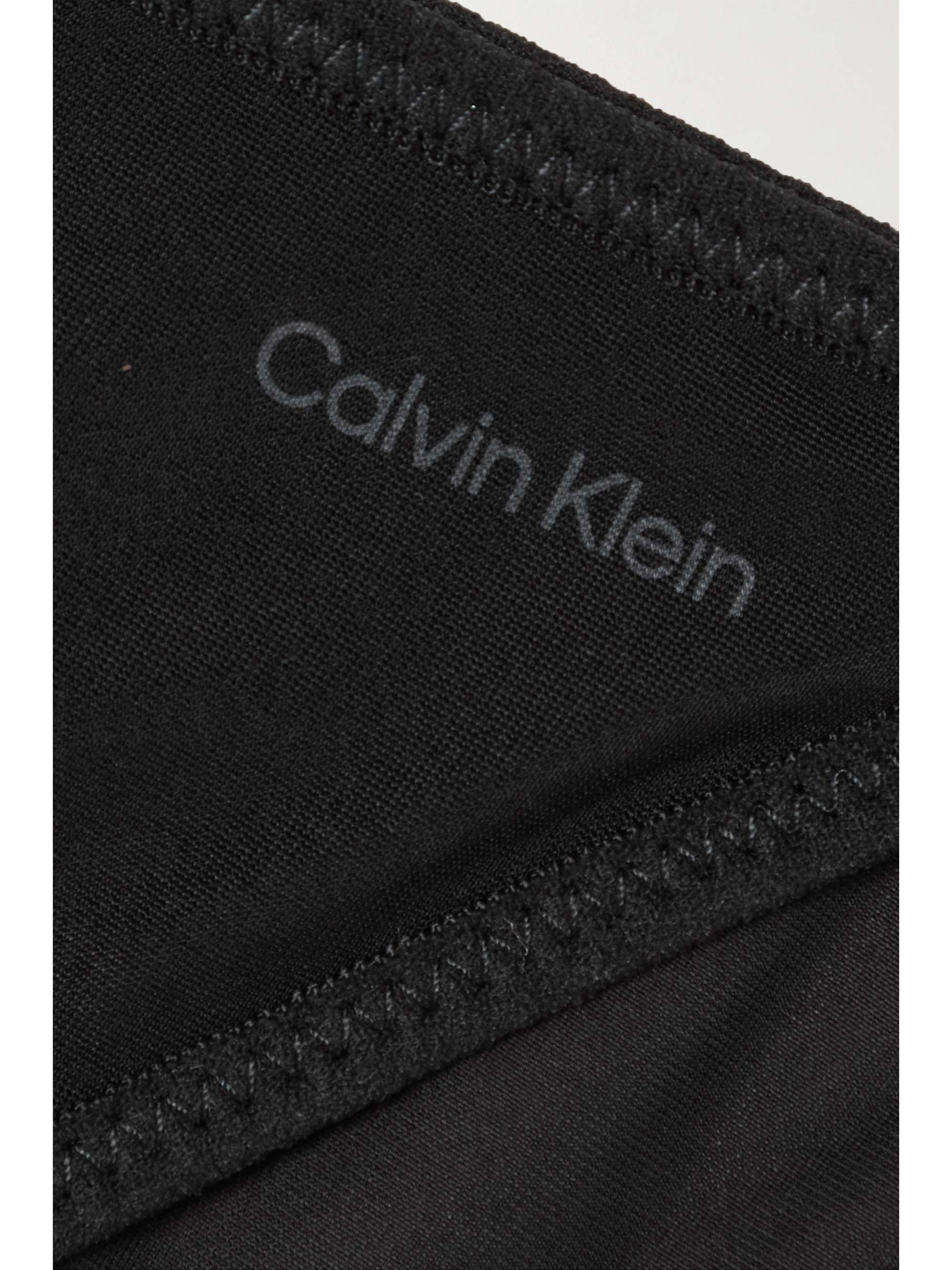 CALVIN KLEIN UNDERWEAR Sheer Marquisette stretch-tulle briefs