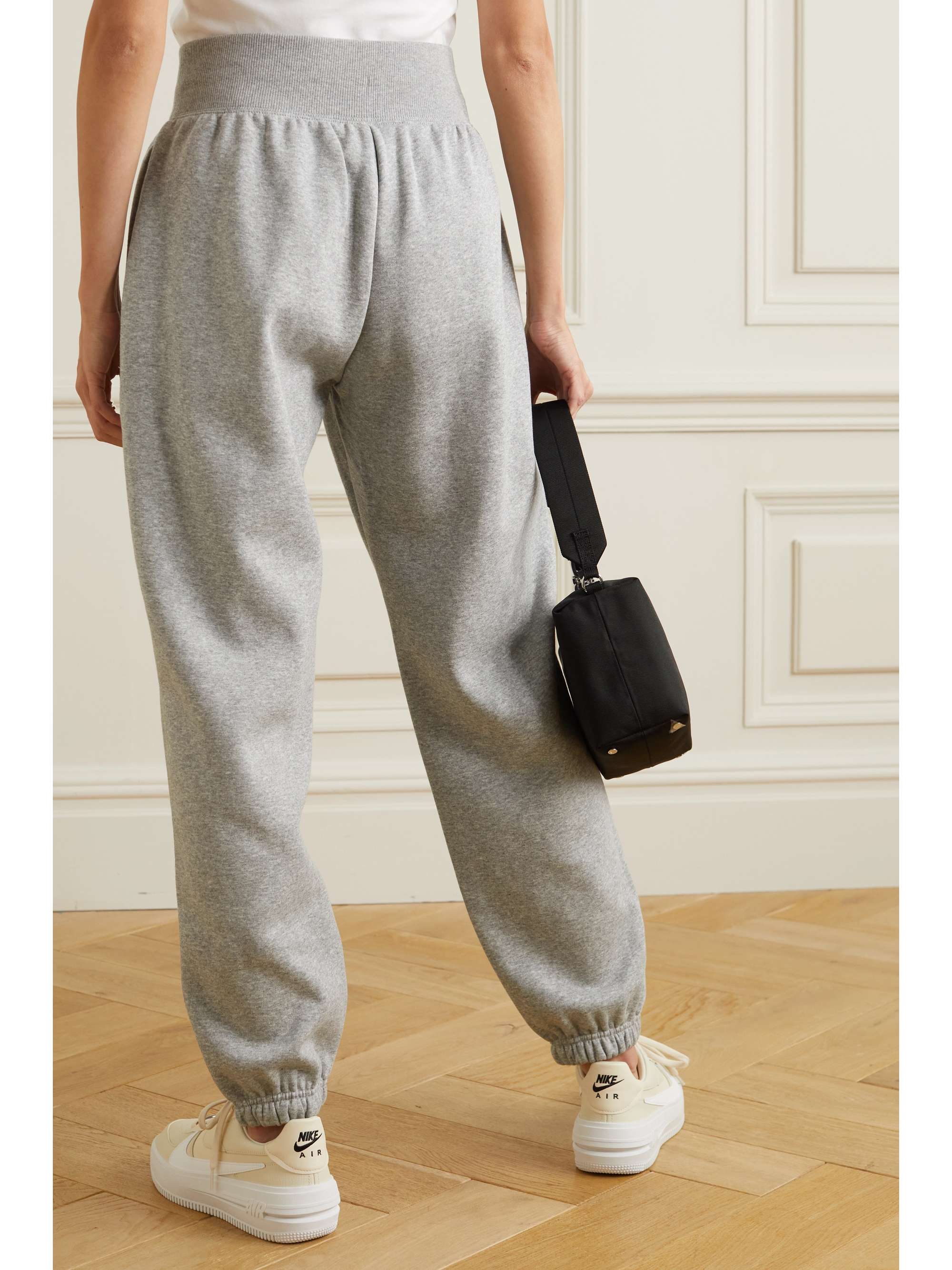 nike cotton blend track pants
