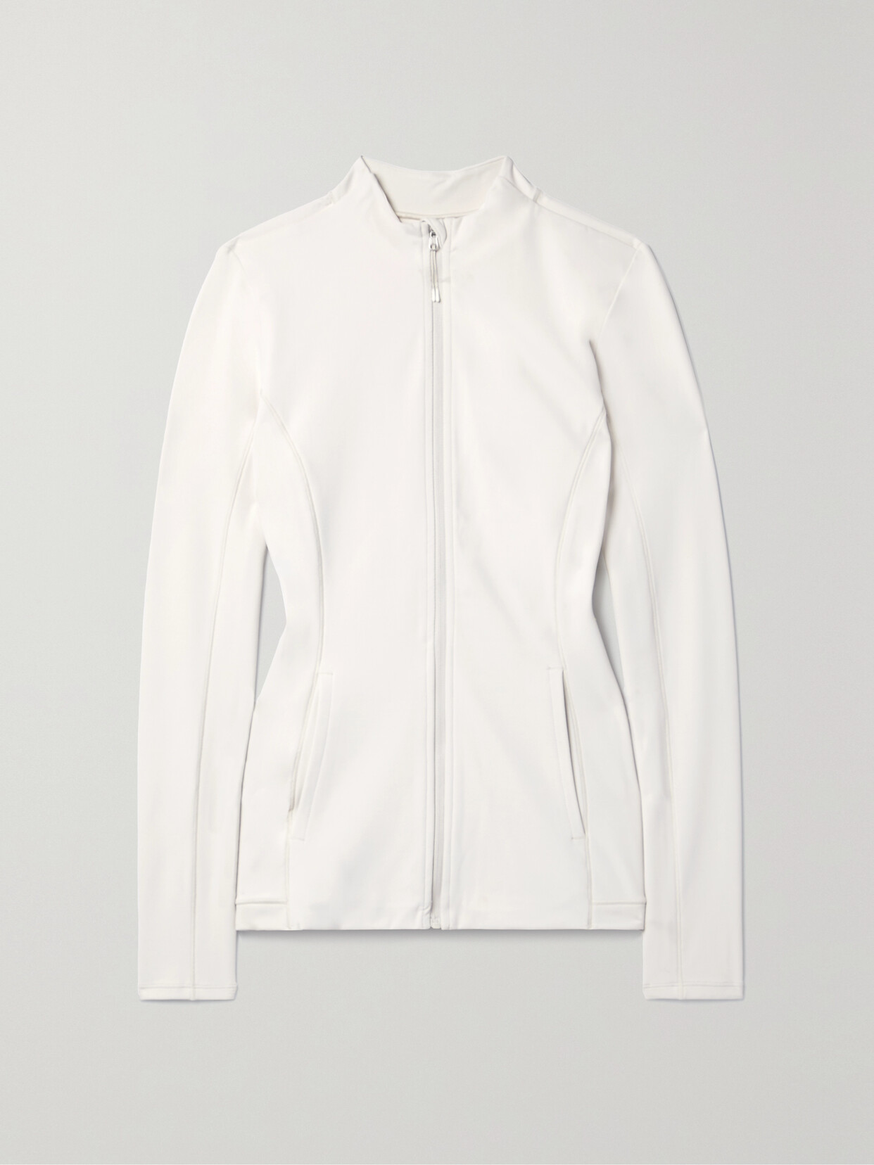 Nike Yoga Luxe Dri-fit Jacket In Neutrals