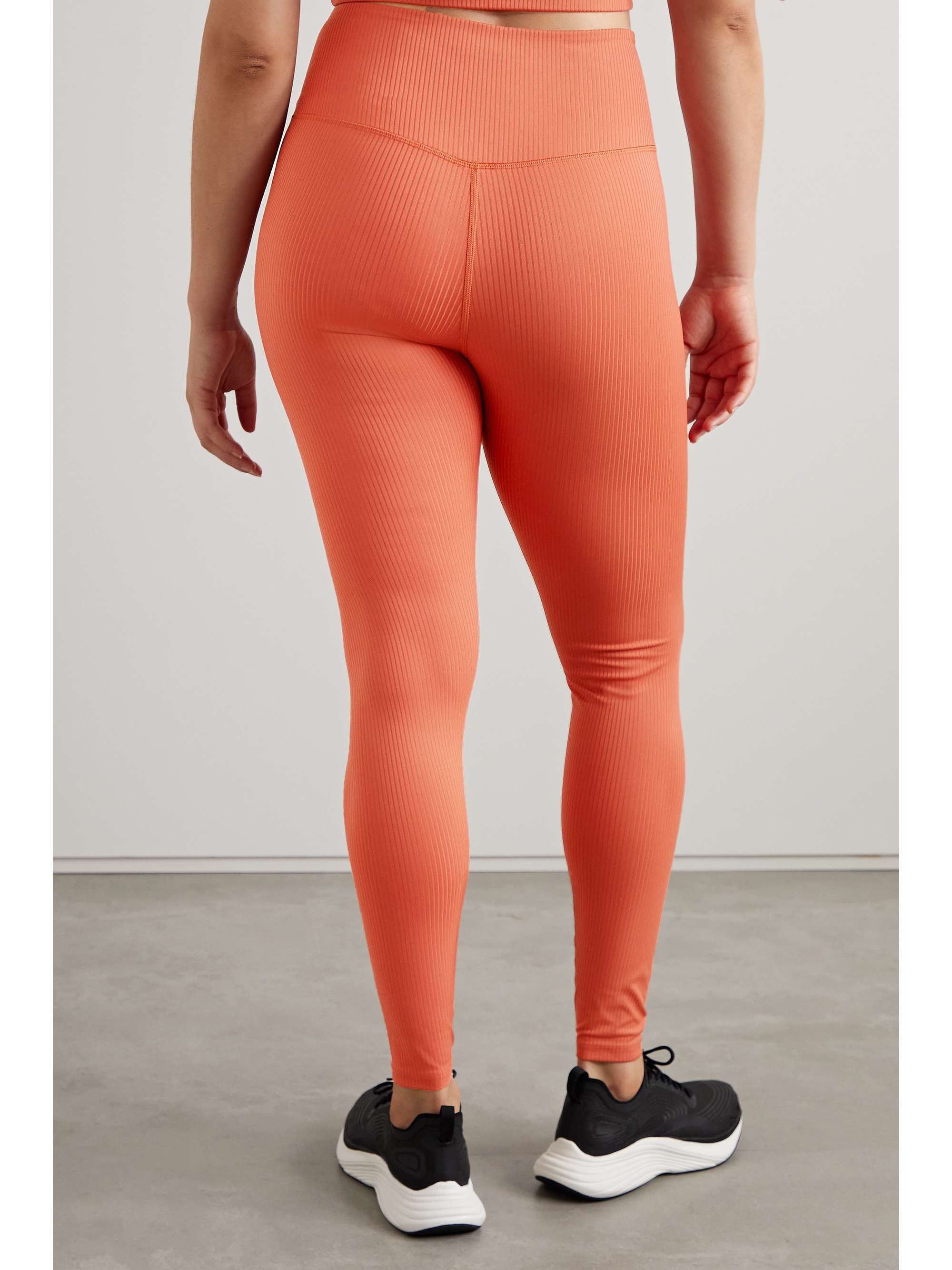 GIRLFRIEND COLLECTIVE + NET SUSTAIN ribbed stretch recycled leggings