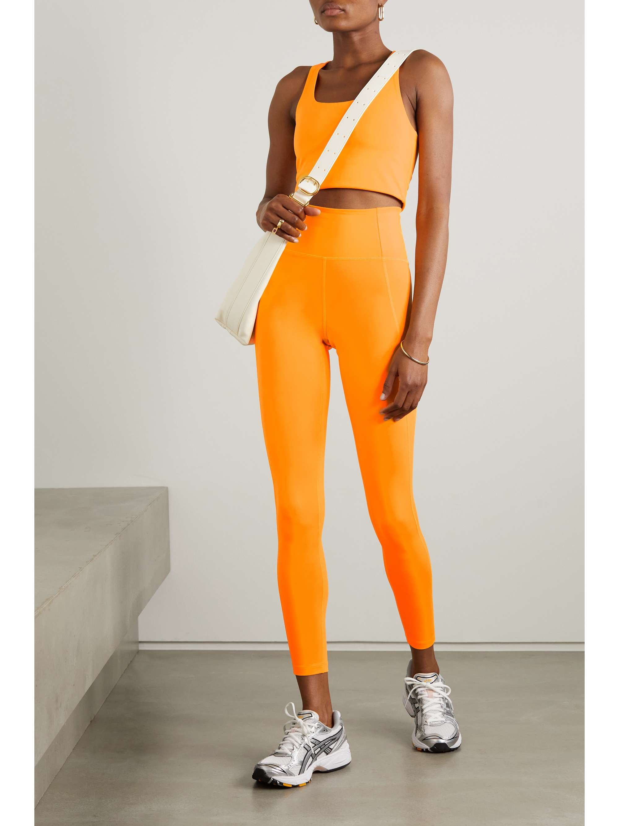 GIRLFRIEND COLLECTIVE + NET SUSTAIN compressive stretch leggings |  NET-A-PORTER