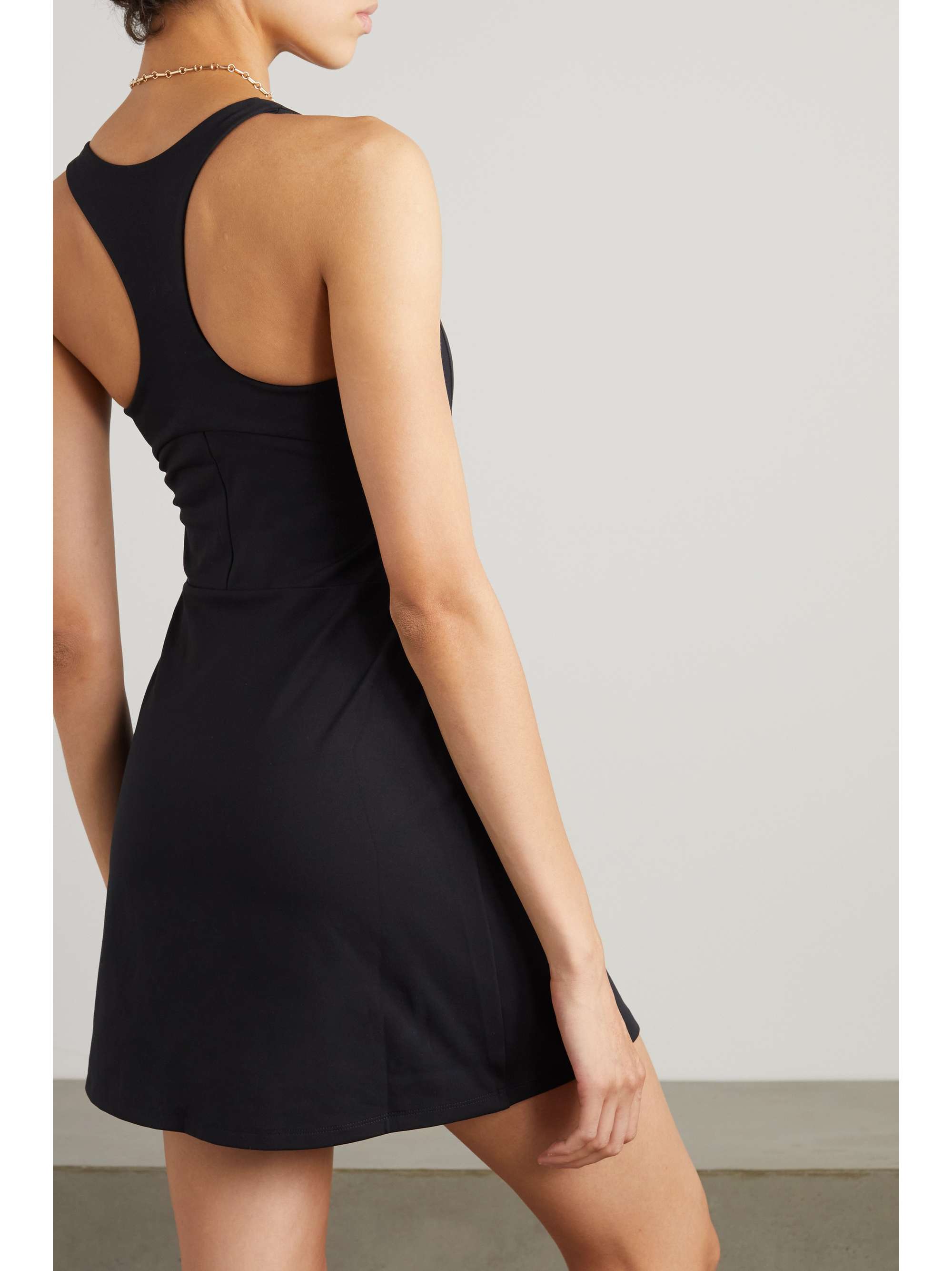 GIRLFRIEND COLLECTIVE + NET SUSTAIN Paloma recycled stretch-jersey tennis dress