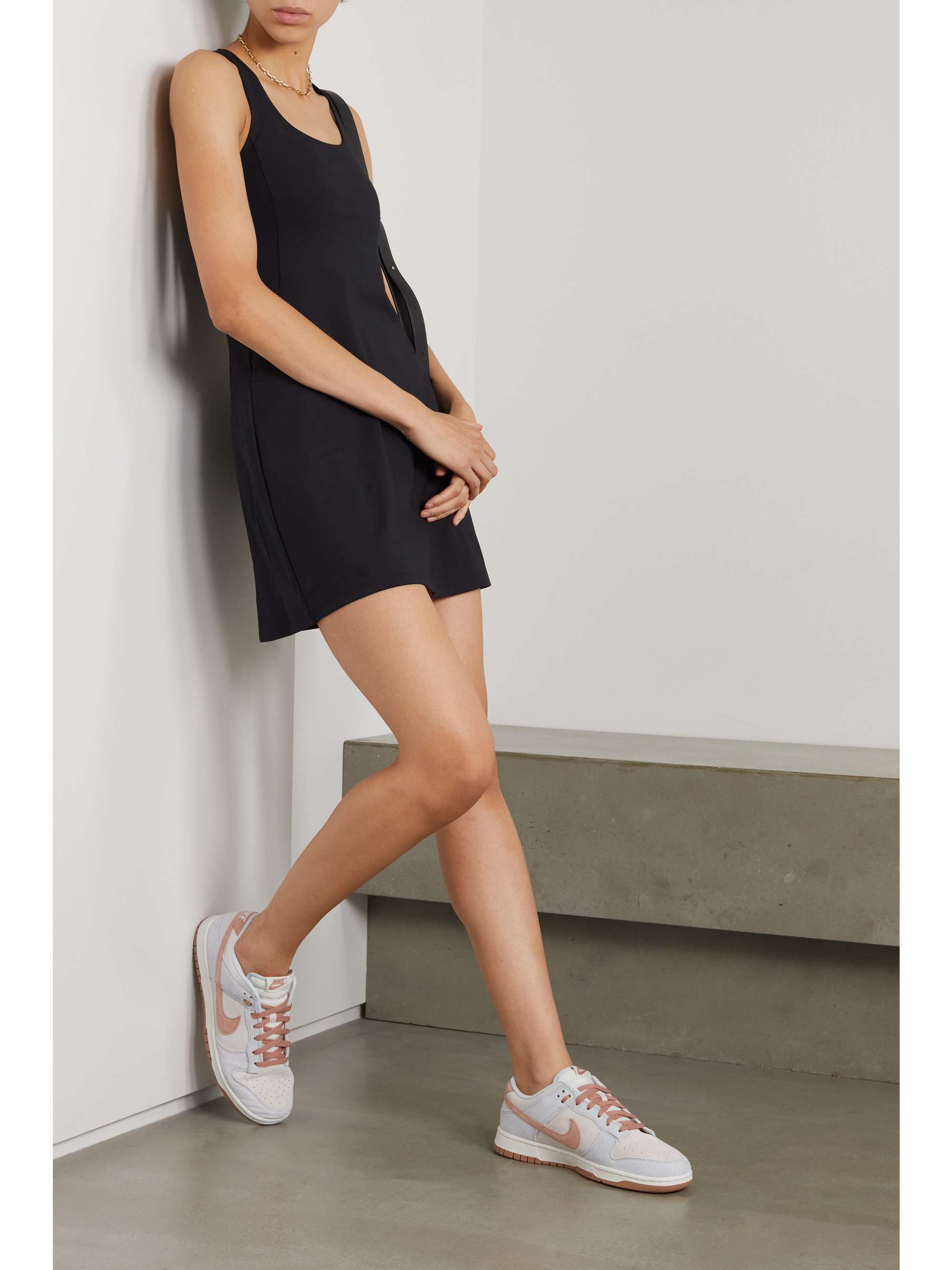 GIRLFRIEND COLLECTIVE + NET SUSTAIN Paloma recycled stretch-jersey tennis dress