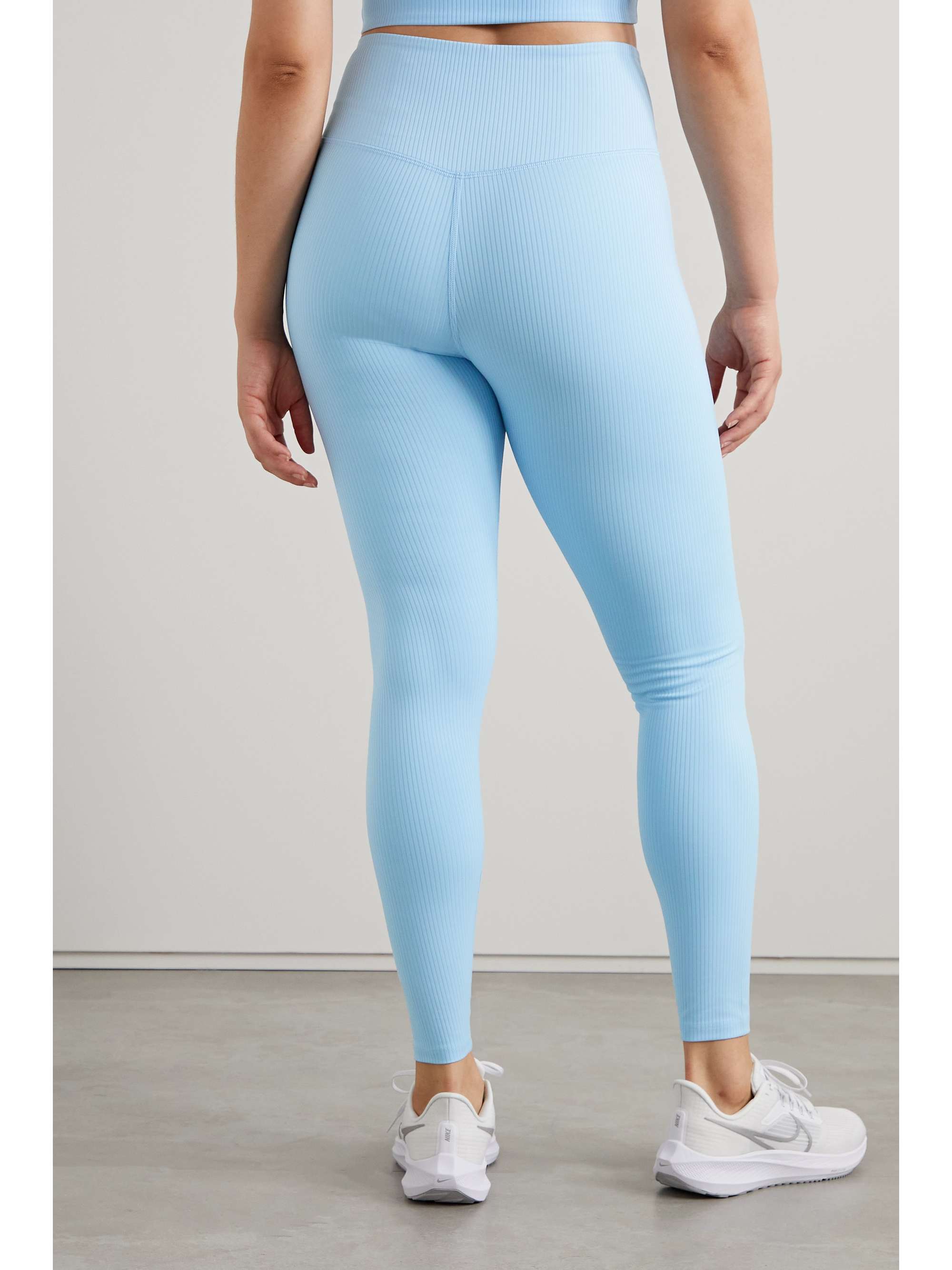 GIRLFRIEND COLLECTIVE + NET SUSTAIN ribbed stretch recycled leggings