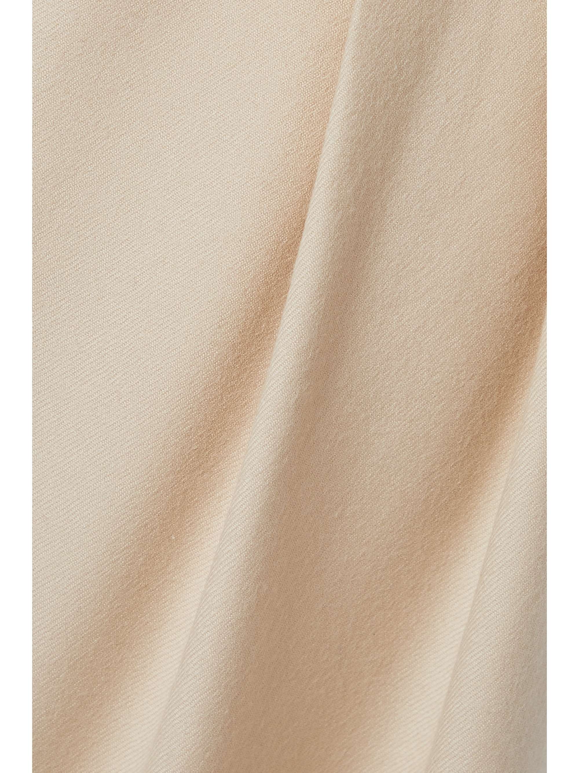 BRANDON MAXWELL Belted pleated wool-blend twill wide-leg pants