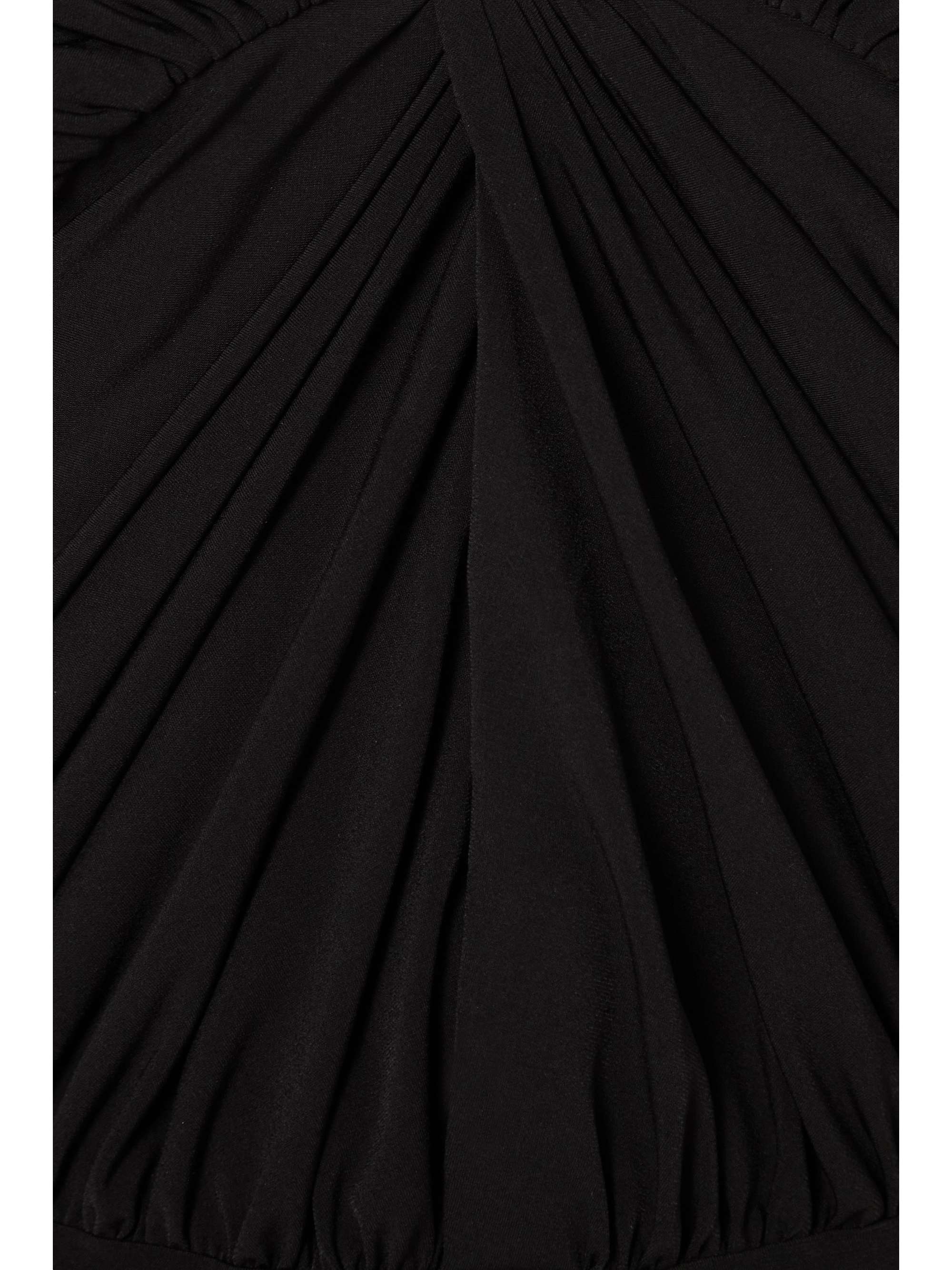 BRANDON MAXWELL Elizabeth 露肩垂坠弹力平纹布连体衣