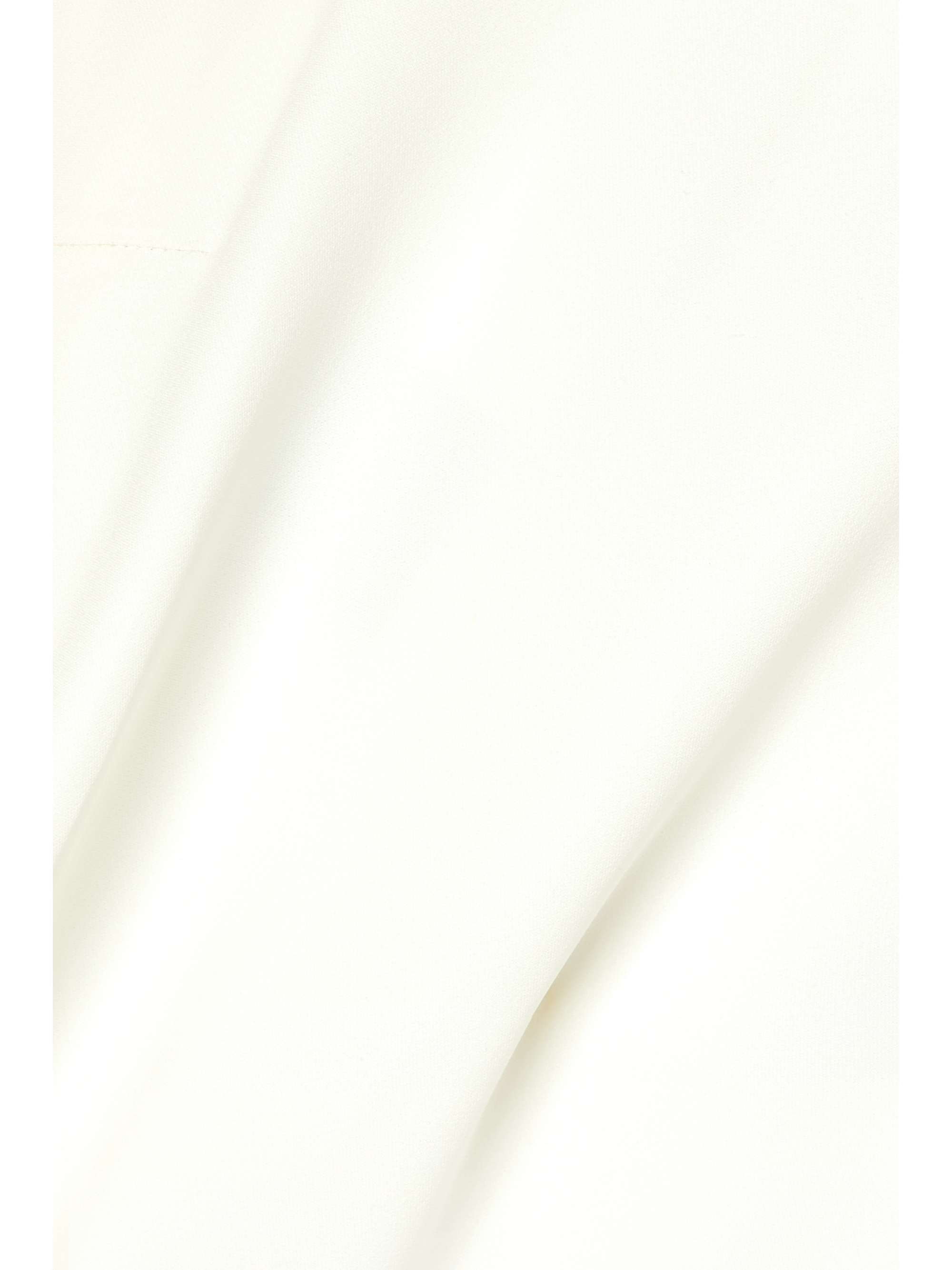 MONIQUE LHUILLIER Feather and tulle-trimmed silk-crepe gown