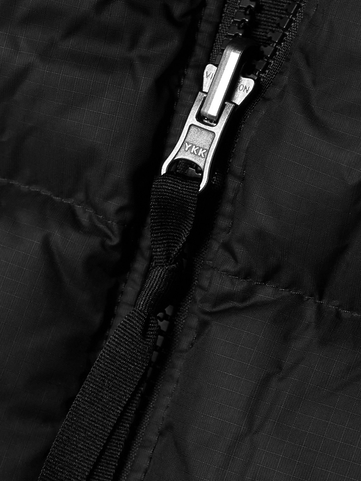 The North Face 1996 Retro Nuptse Quilted Coated-ripstop Down Vest In Black