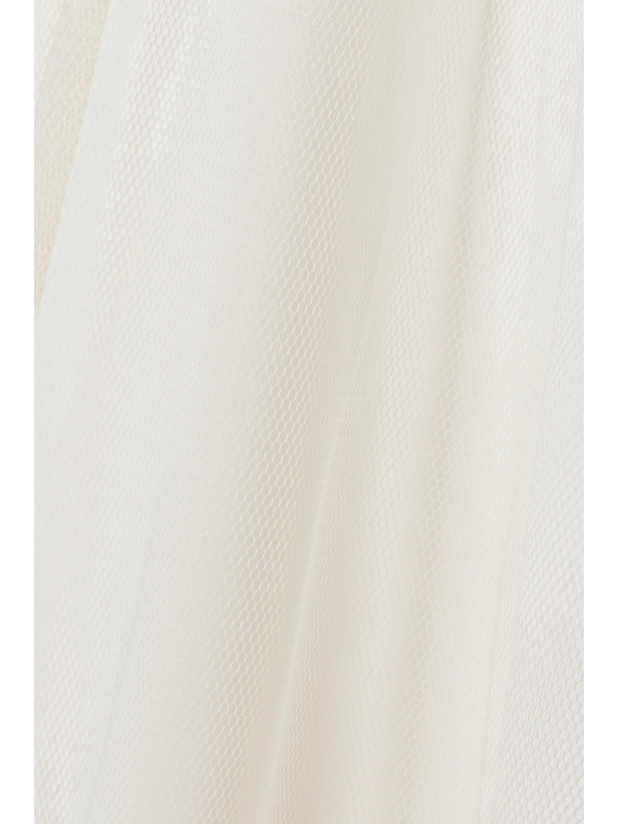 Danielle Frankel Leona Cold-shoulder Cady And Tulle Gown In Ivory