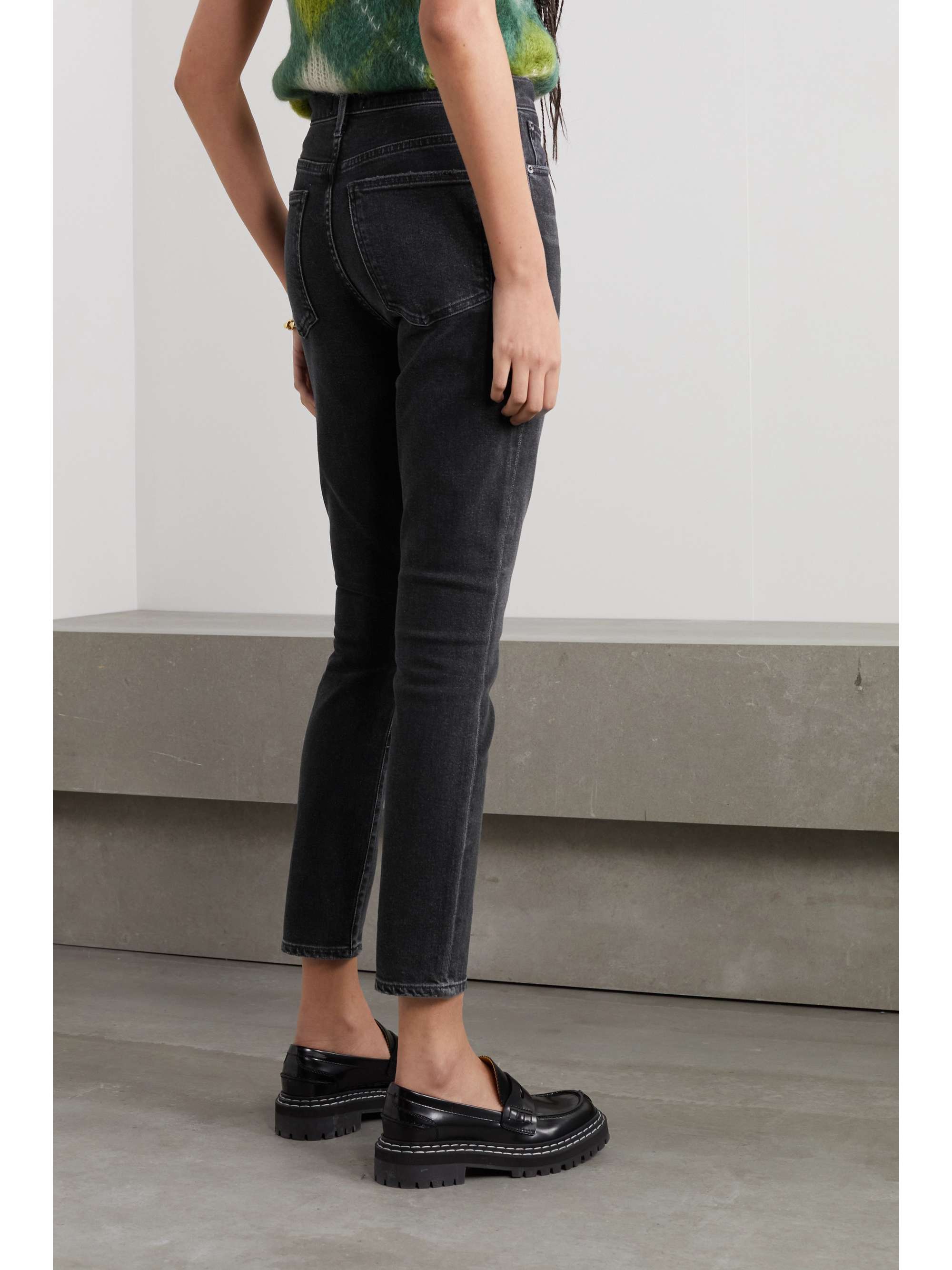agolde pinch waist skinny jeans