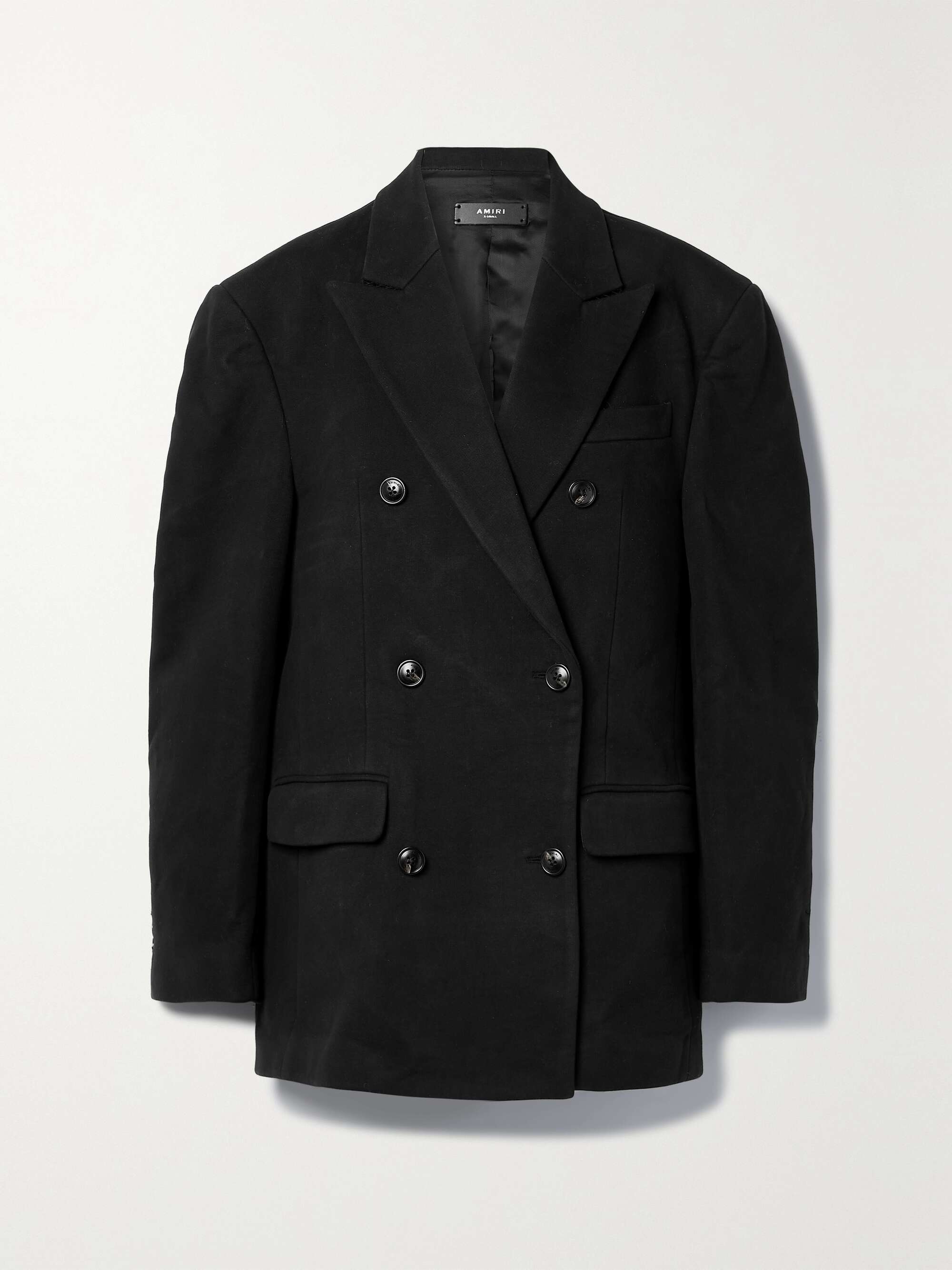 AMIRI DOUBLE BREASTED COAT ふざけん ボアフリースコート 46