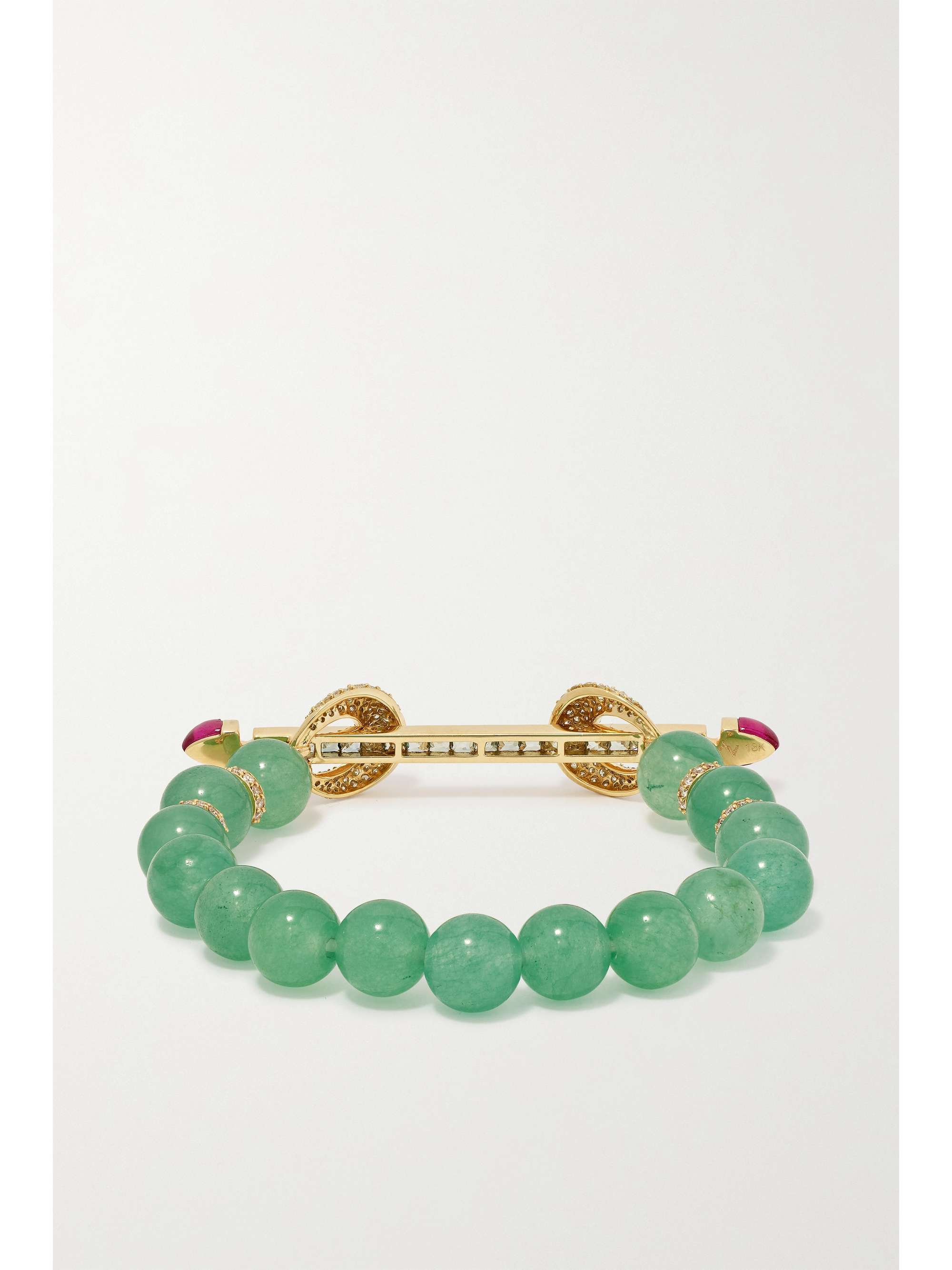 ANANYA 18-karat rose gold multi-stone bracelet